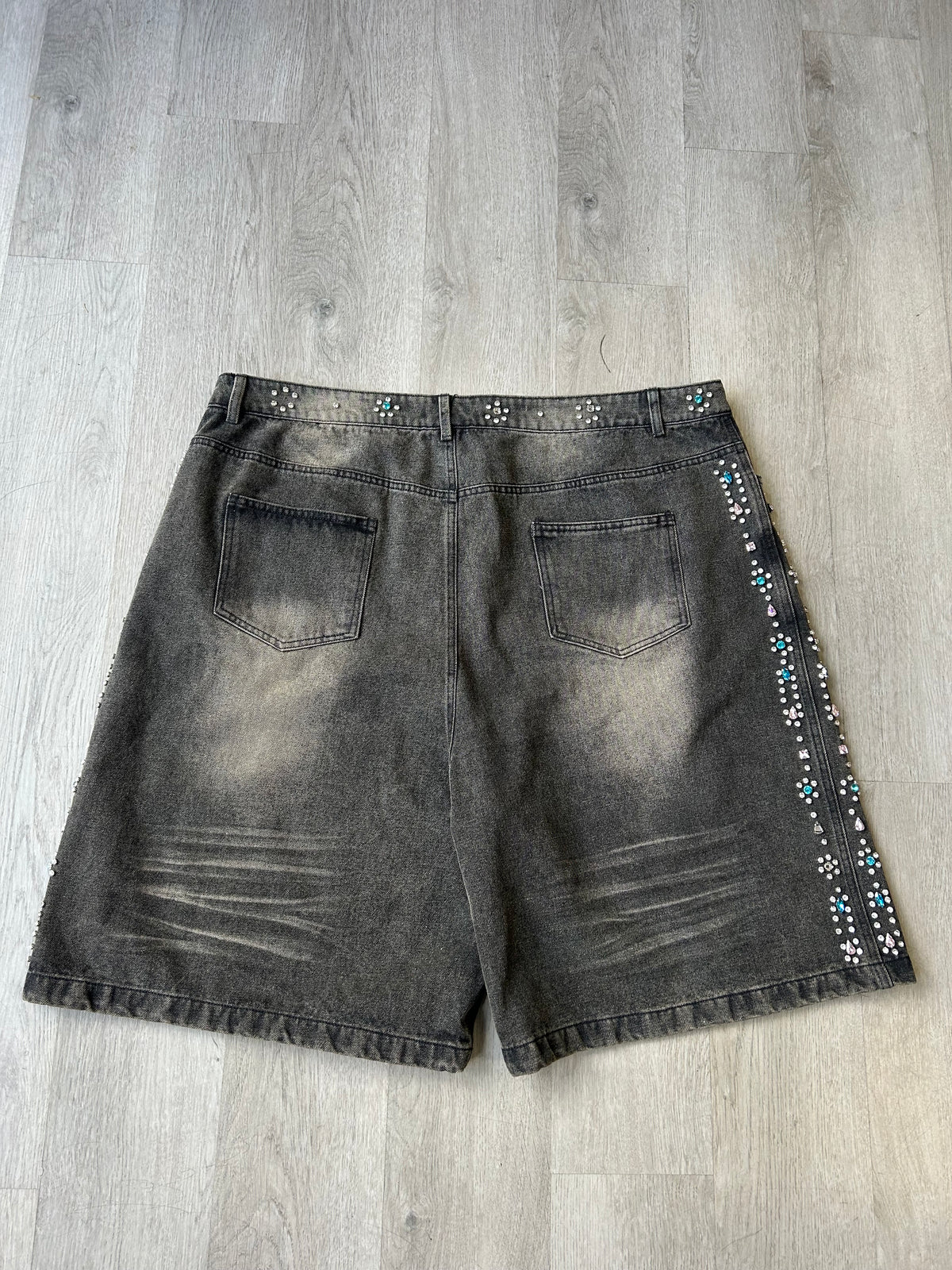 Vale Forever Candy Jorts in Black