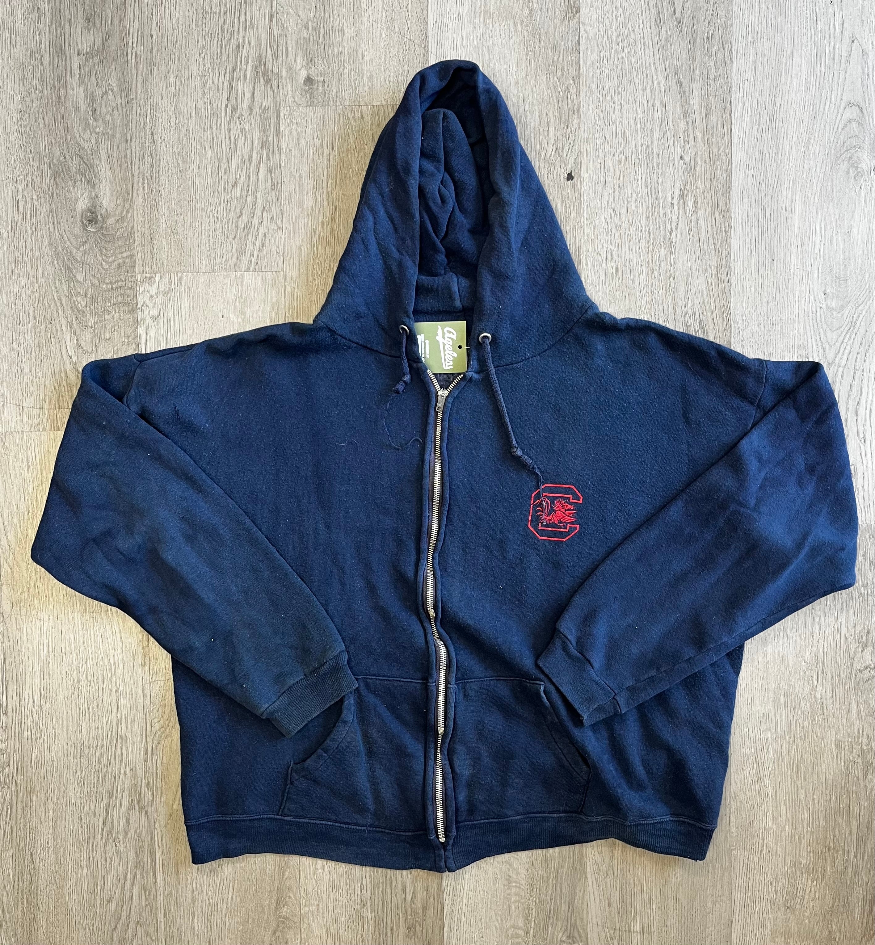 Vintage University of South Carolina Gamecock Zip Up