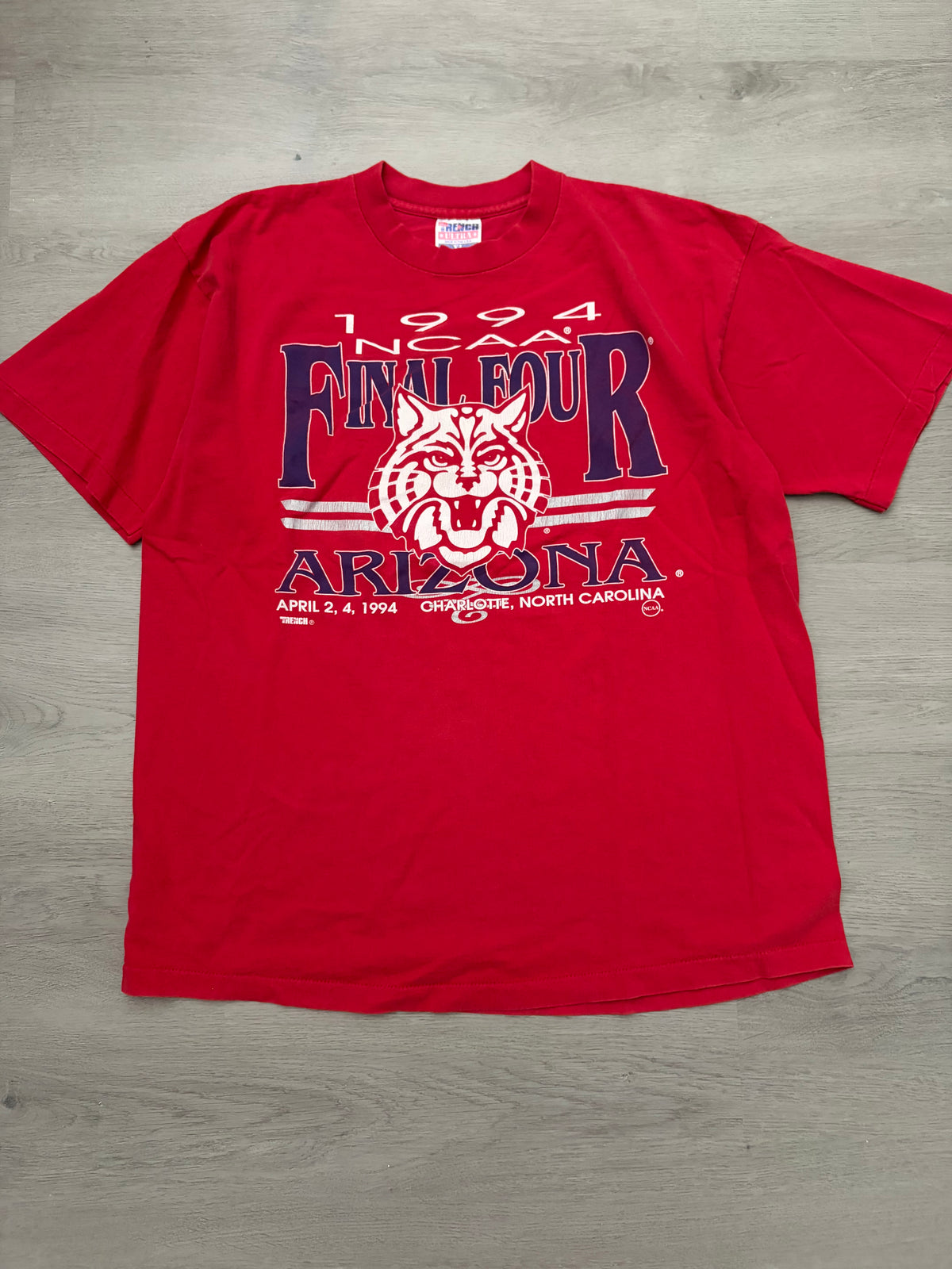 Vintage 90’s NCAA University of Arizona Final Four Tee