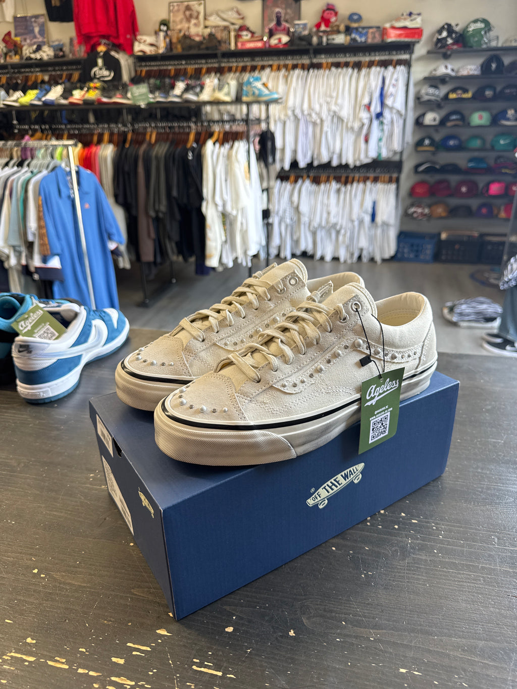 Pre-owned Vans OTW Old Skool 36 Pearlized Pack Marshmallow