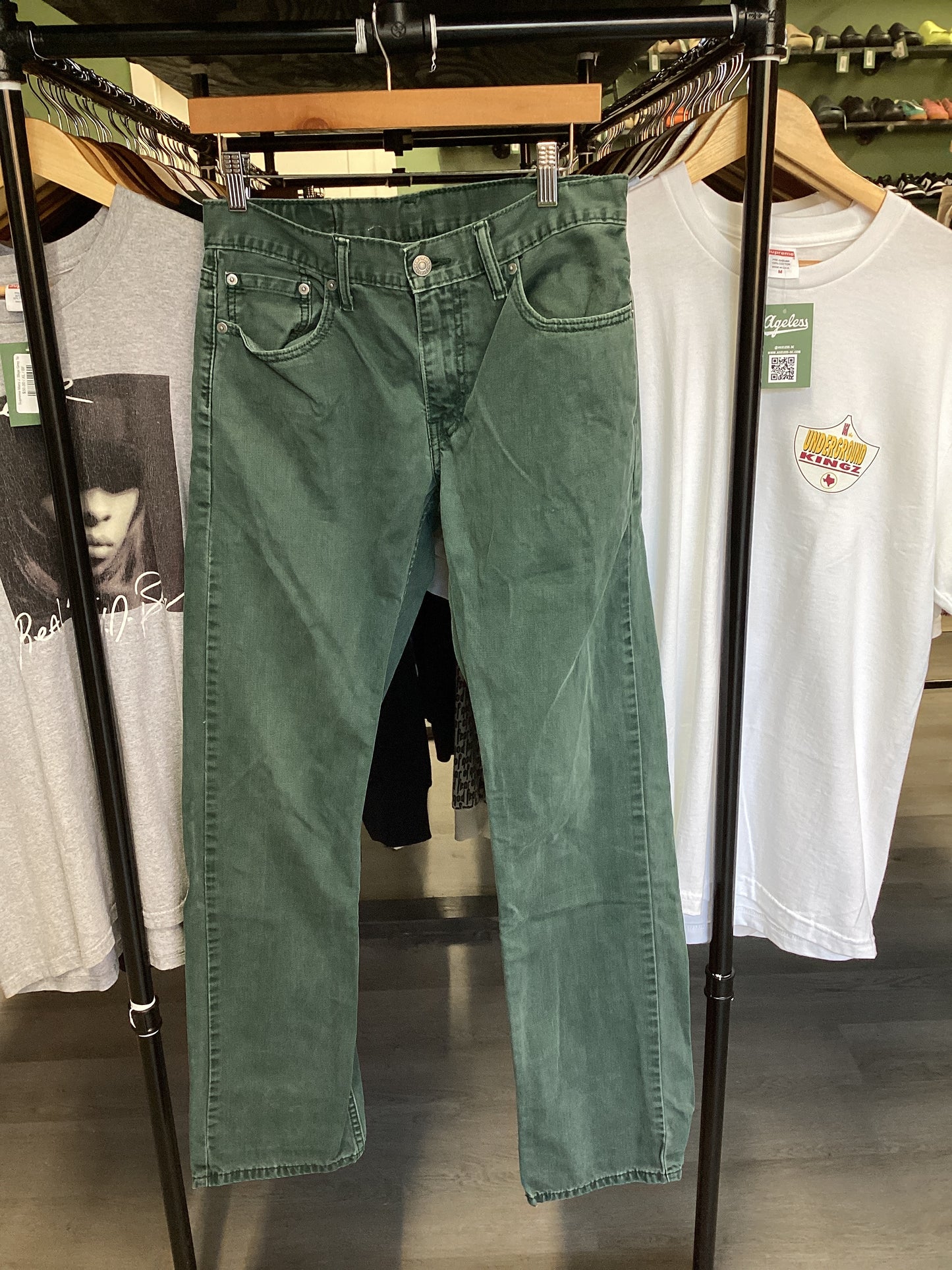 Levi’s Green Jeans