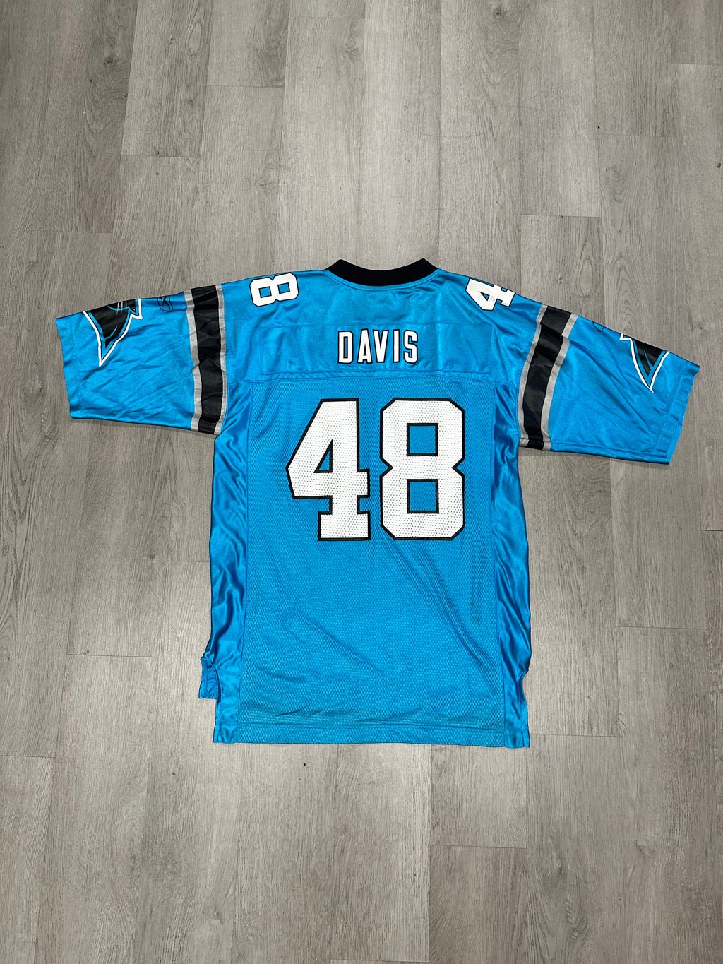Vintage Reebok NFL Carolina Panthers Stephen Davis Alternate Jersey