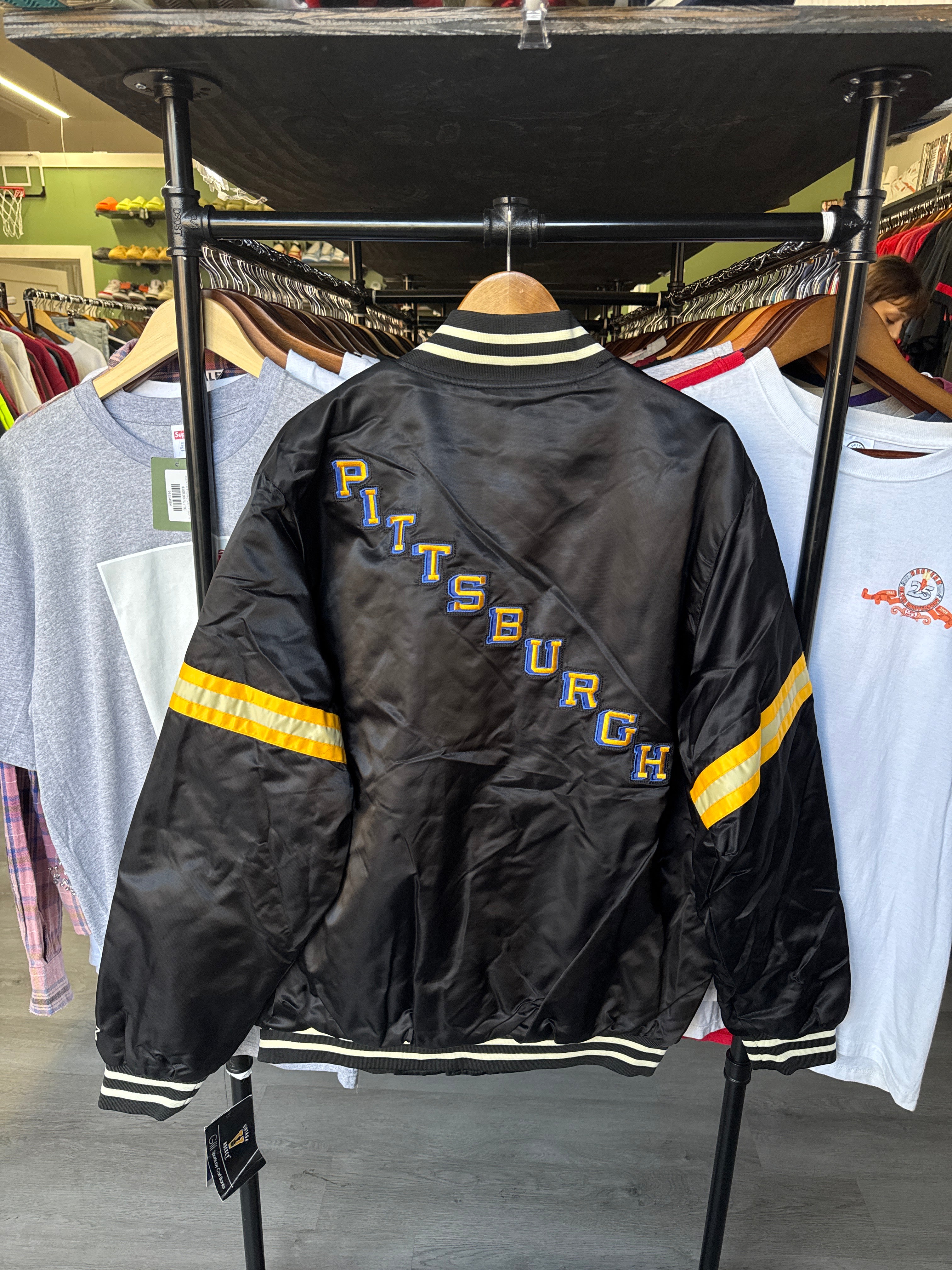 Starter Pittsburgh Penguins NHL Satin Bomber Jacket
