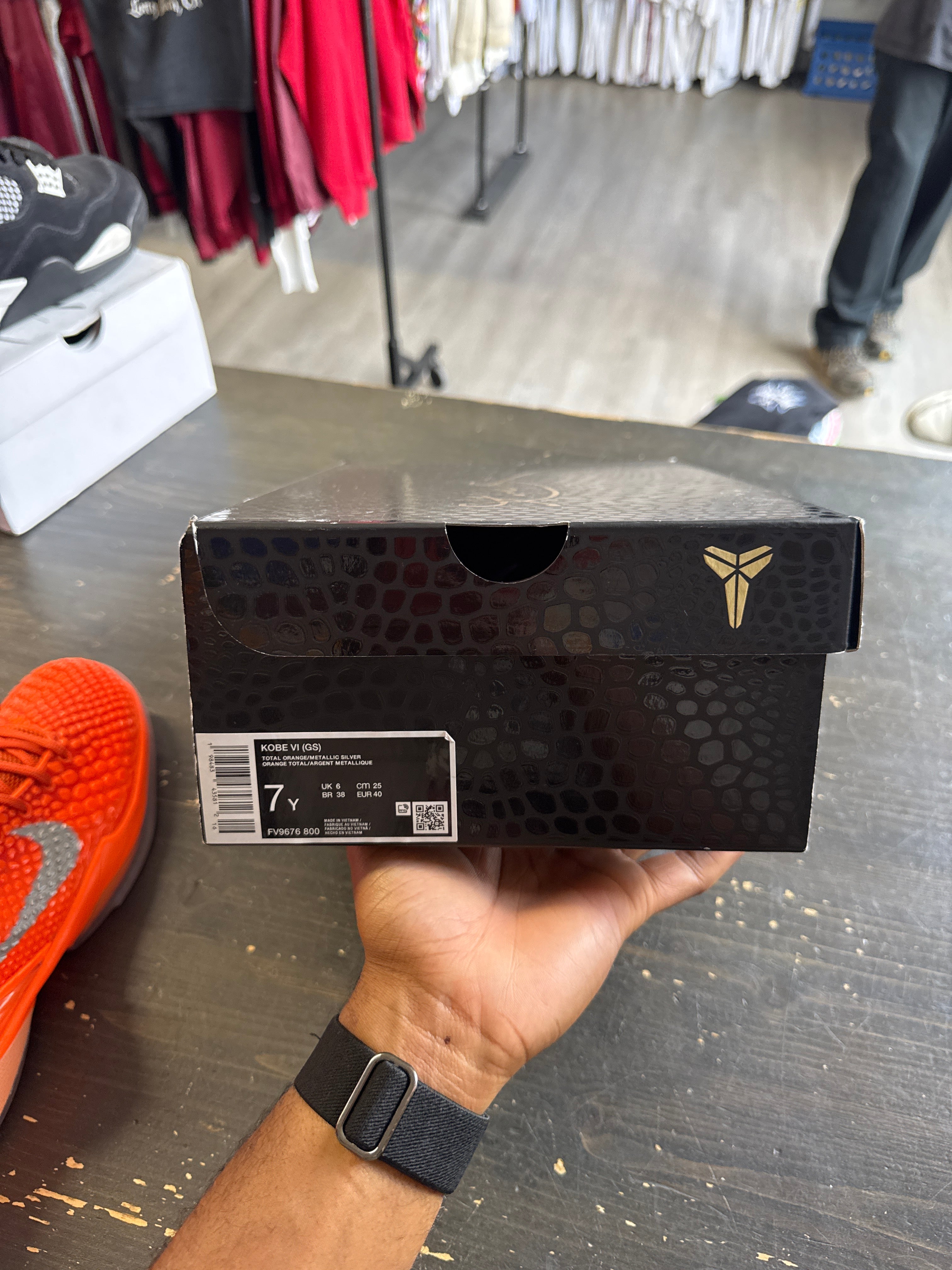 Pre-owned Nike Kobe 6 Total Orange