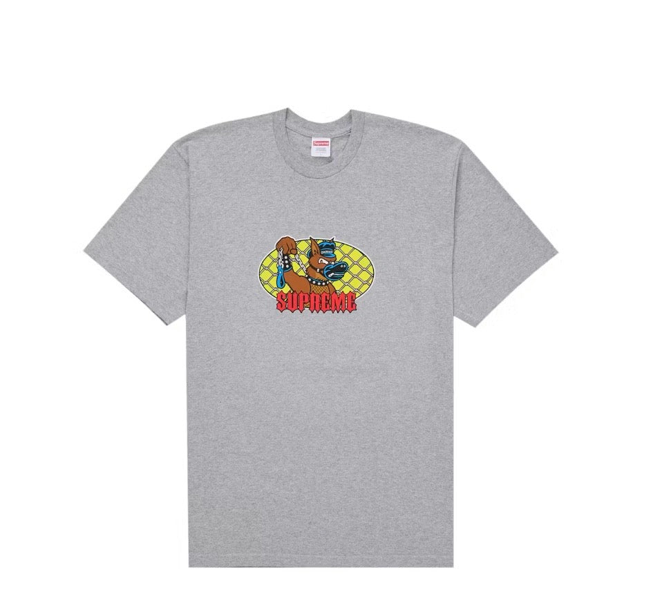 Supreme Heather Grey Leash SS26 Tee