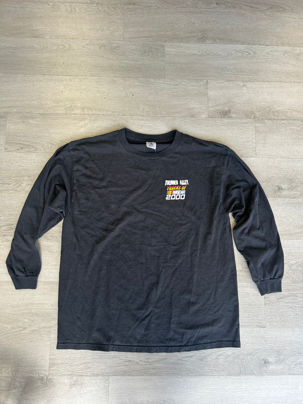 2000s Thunder Alley Tracks of NASCAR Long-Sleeve Tee