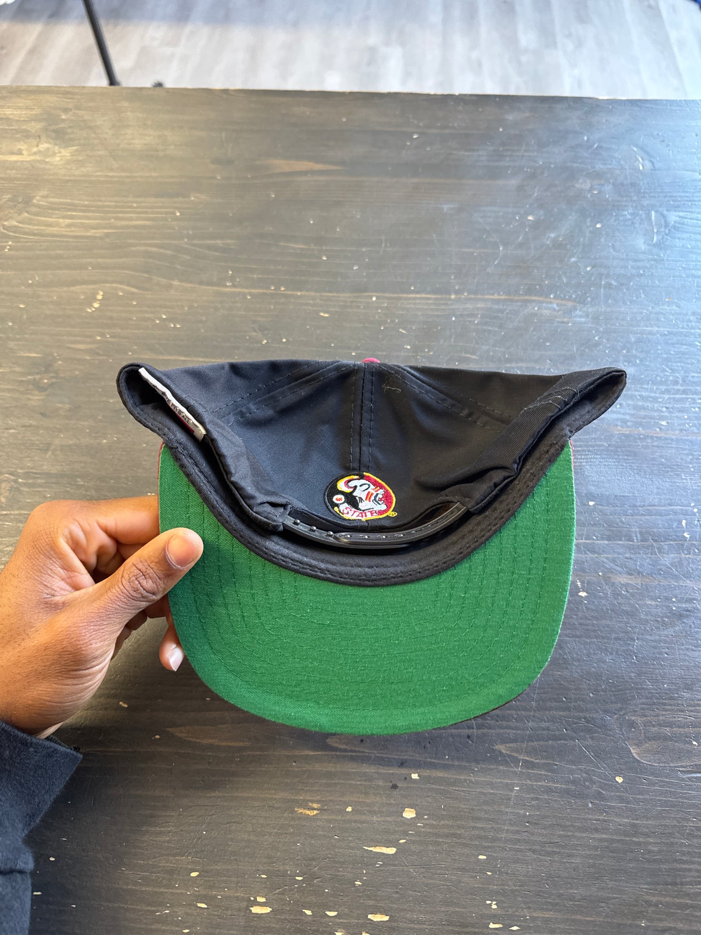 Vintage 90s Super Star Speedway Collegiate Sportswear Florida State University Seminoles Snap Back Hat