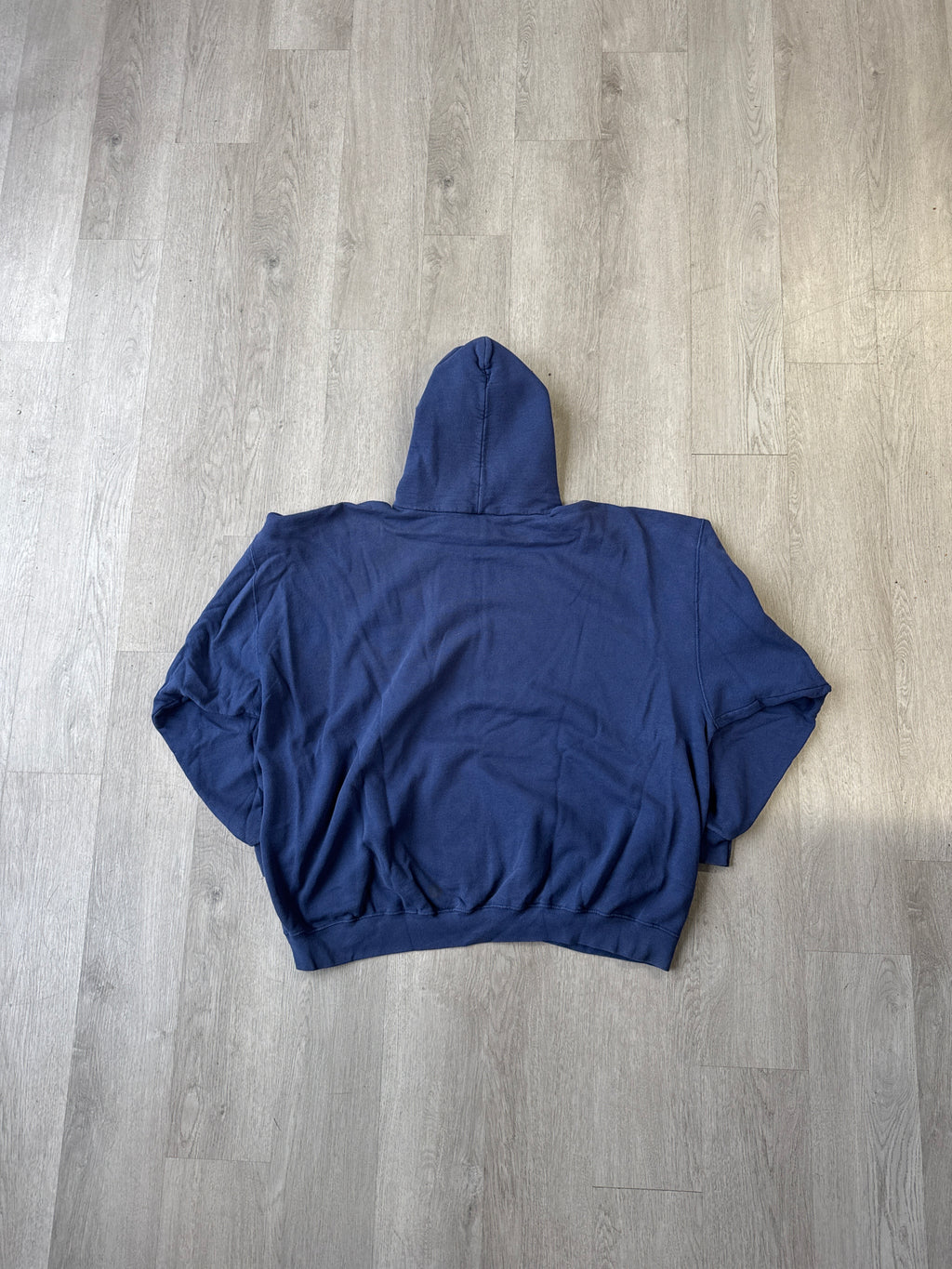 Vintage 90s Nike Navy Embroidered Logo Hoodie