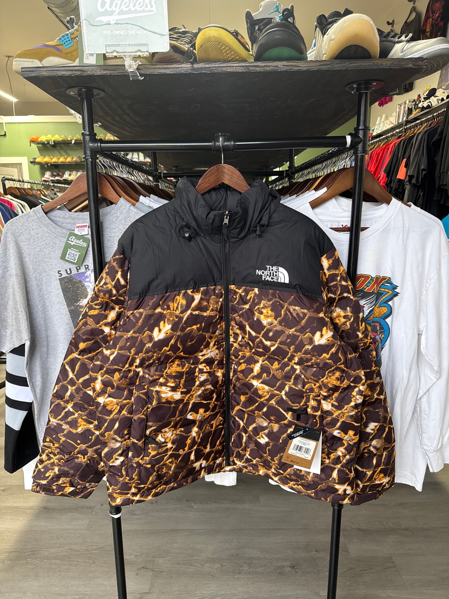 The North Face M 96 Retro Nuptse 700 Coal Brown Jacket