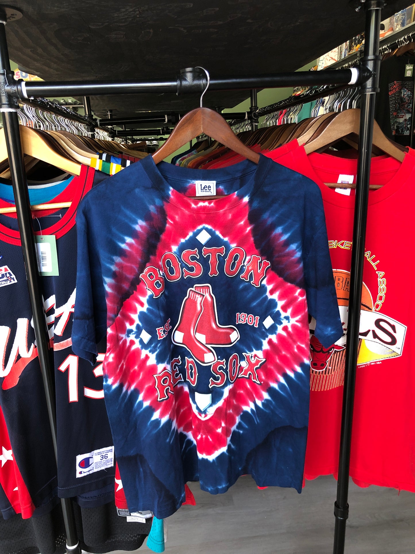 Boston Red Sox Tie Dye Tee