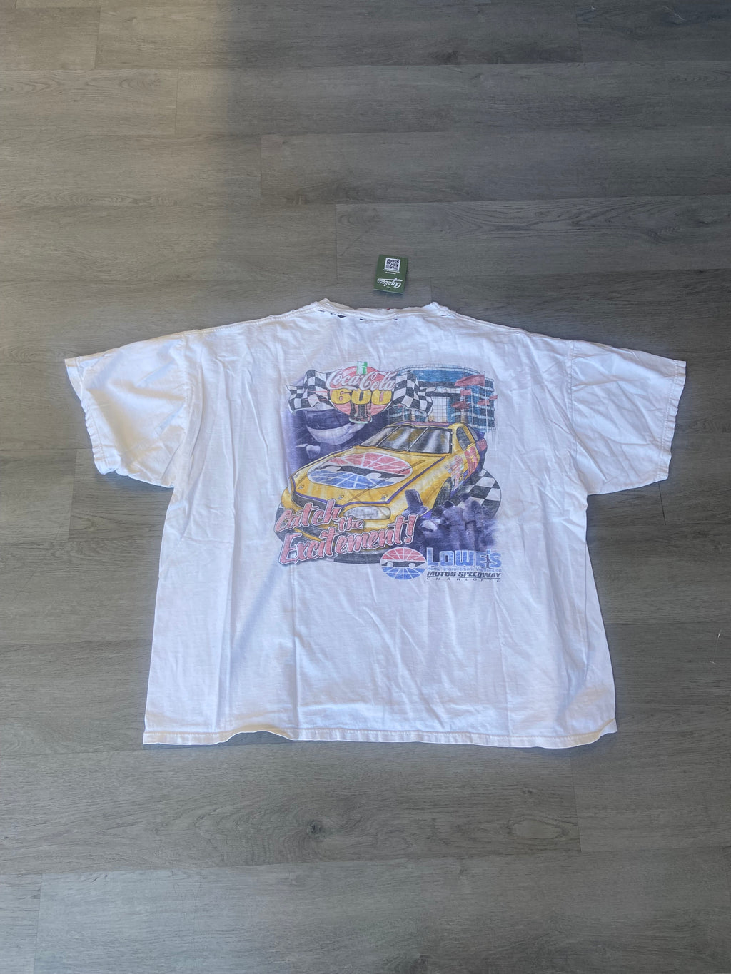 Vintage Distressed Cocoa-Cola 600 Racing Tee