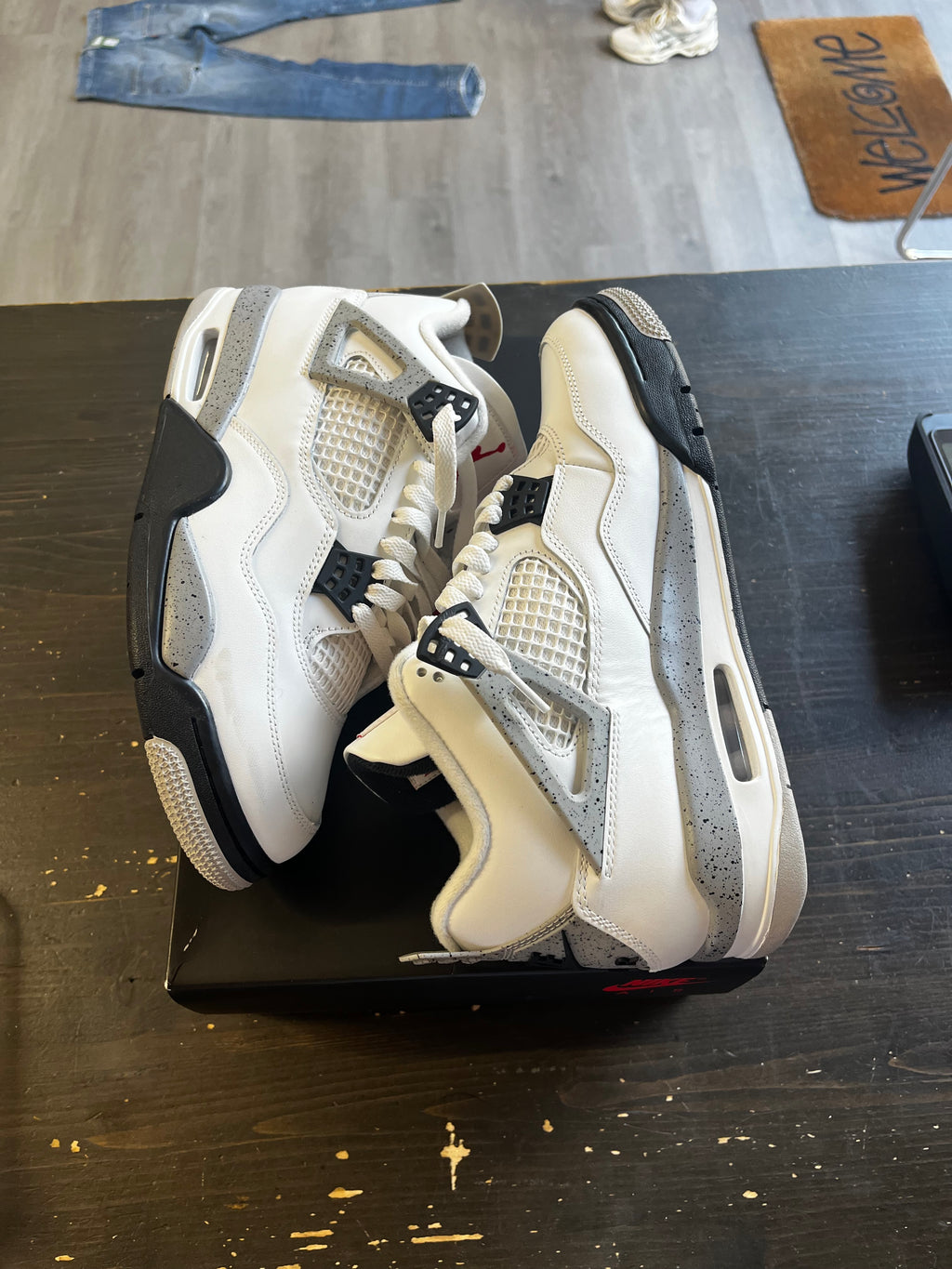 Pre-Owned Jordan 4 Retro White Cement (2025)