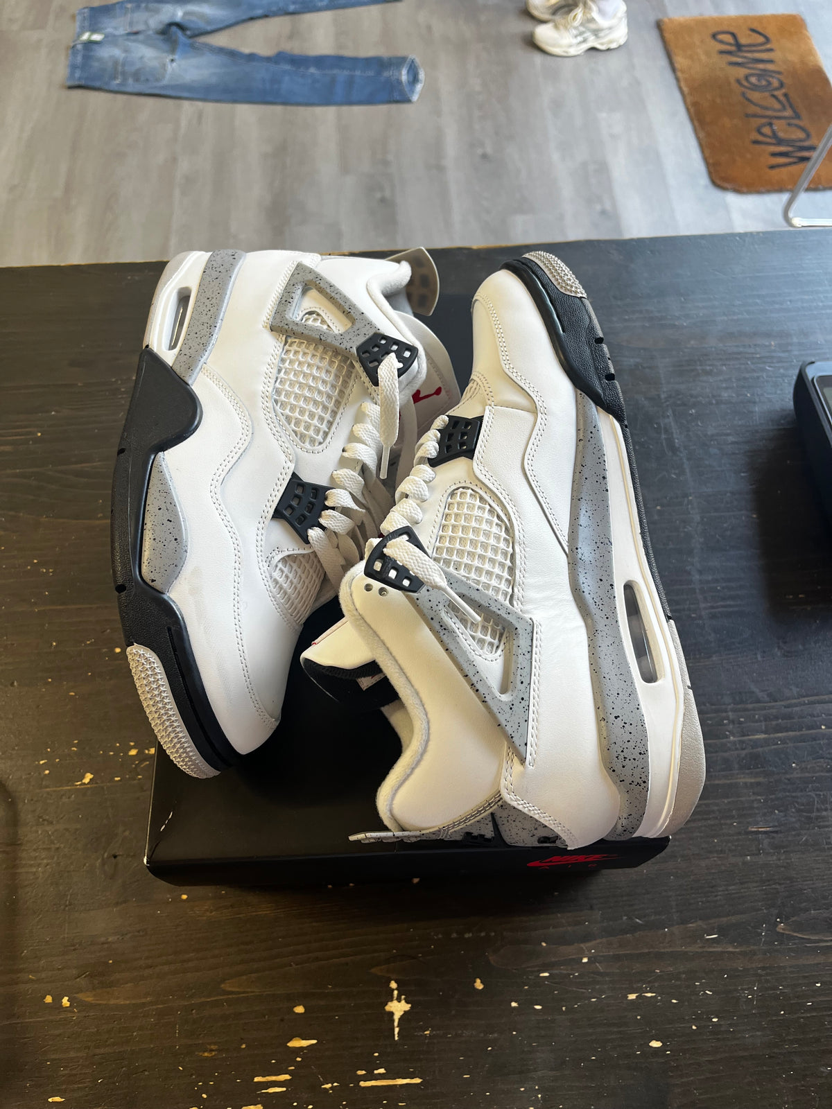 Pre-Owned Jordan 4 Retro White Cement (2025)