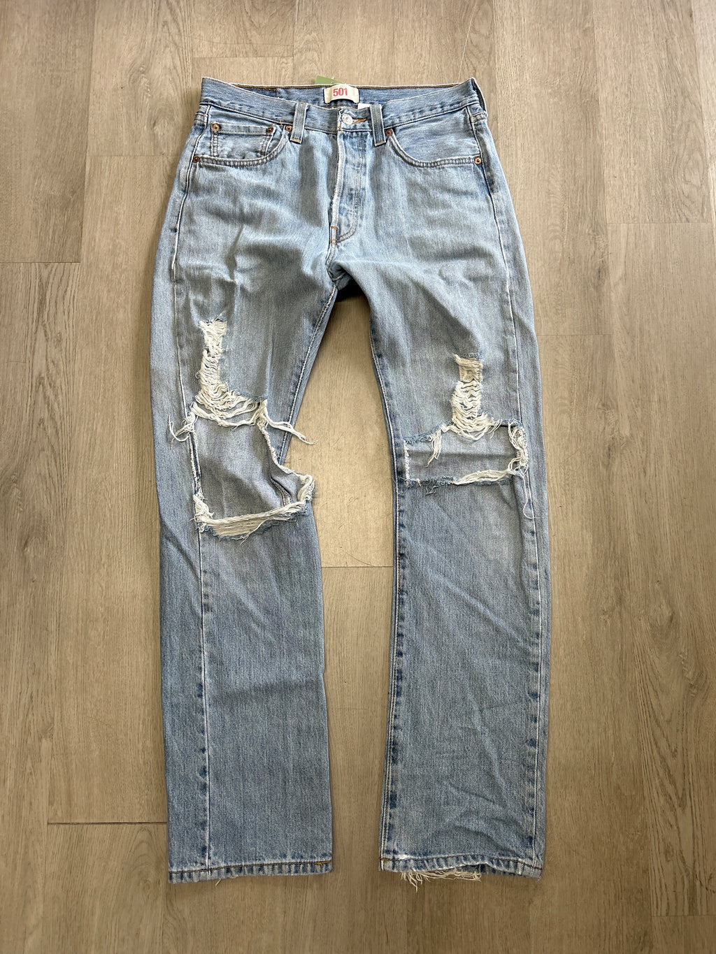 Vintage Levi’s 501 Distressed Jeans