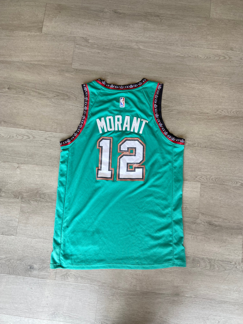 Nike Swingman Ja Morant Vancouver Memphis Grizzlies #12 Throwback City Jersey
