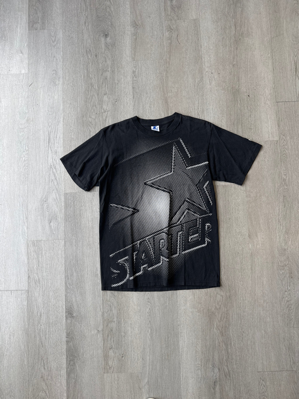 Vintage 90s Starter All Over Print Star Logo Tee