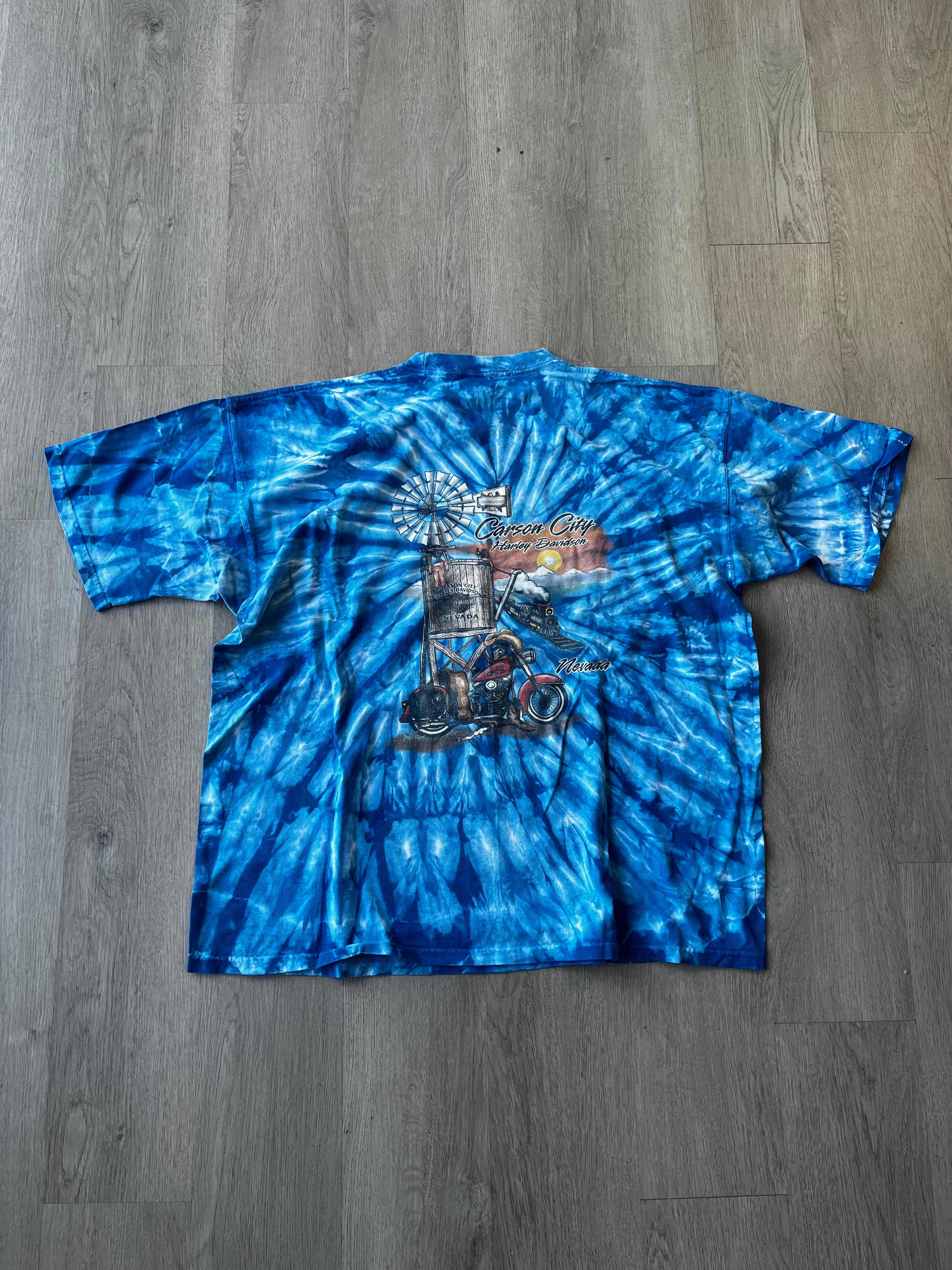Vintage 2002 Harley Davidson Carson City, NV Tee