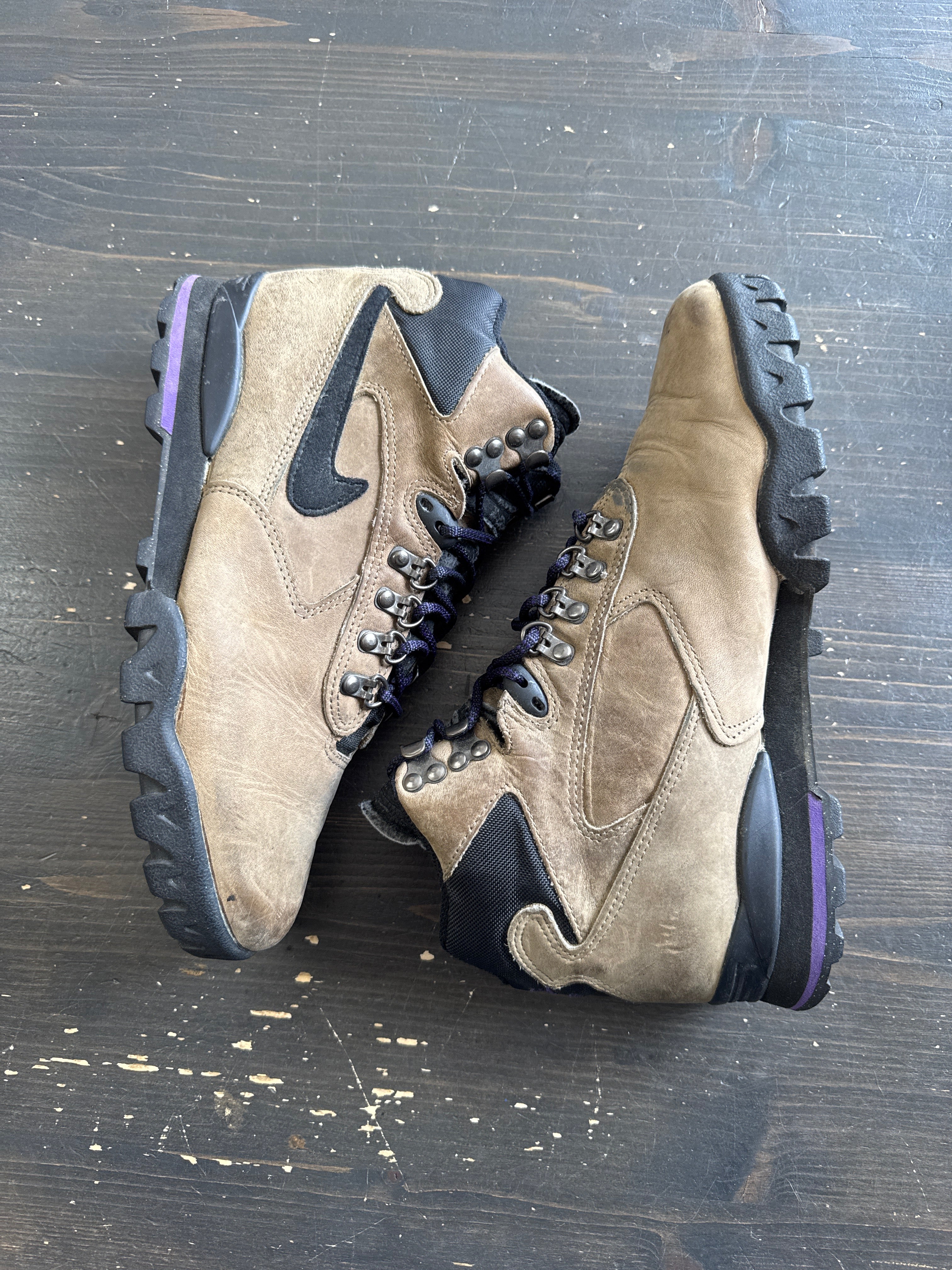 Pre-owned Vintage 1993 Nike Air Hiking Boots