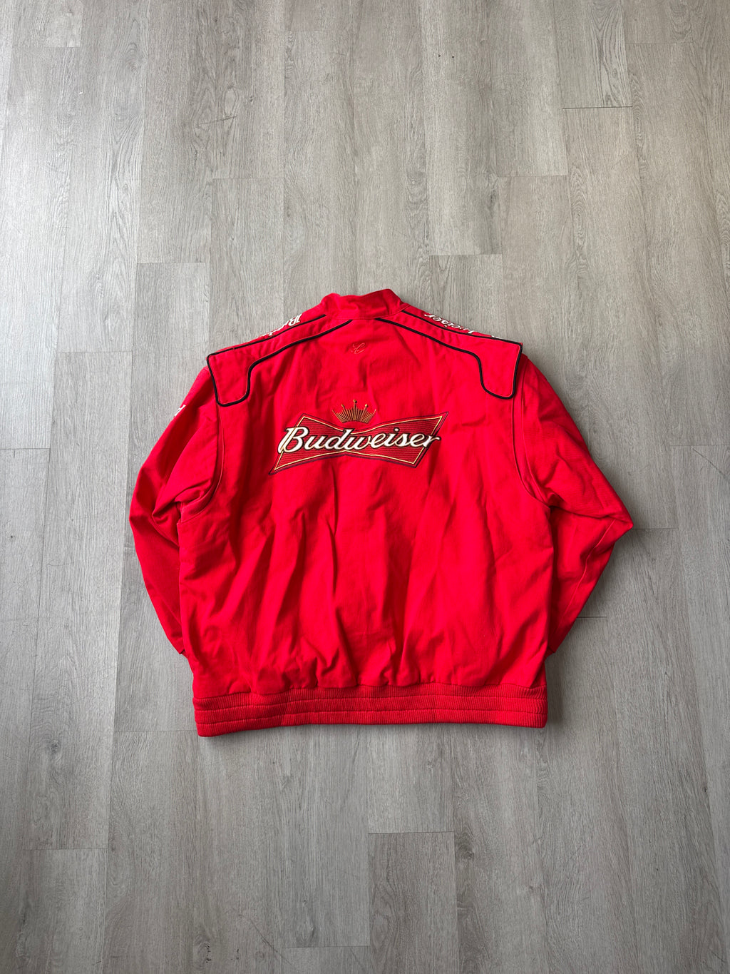 Vintage Nascar Dale Earnhardt Jr. Budweiser Racing Jacket