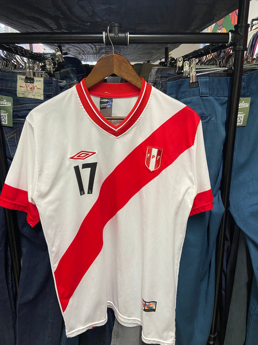 2018 Umbro Peru World Cup Home Replica Jersey