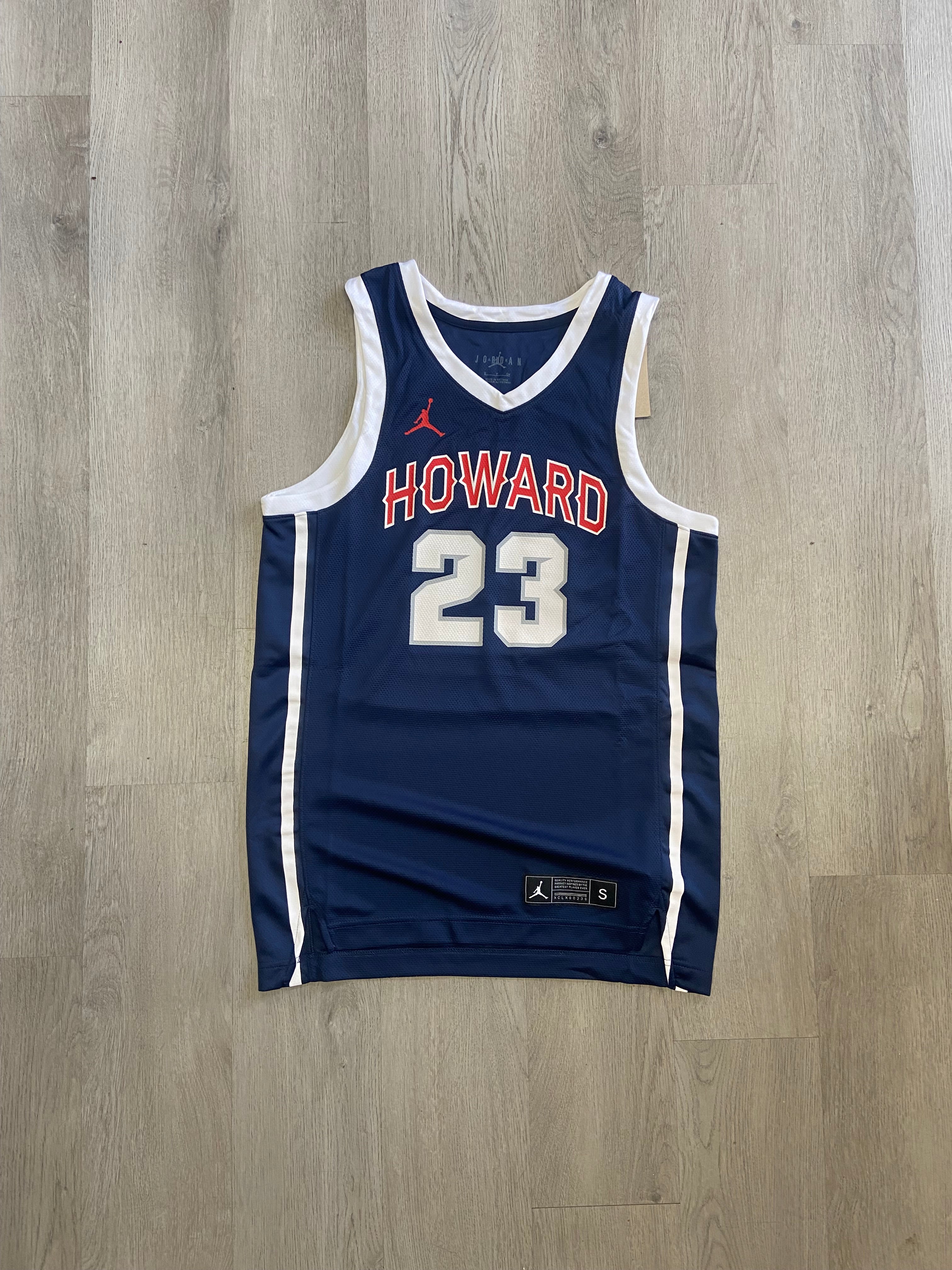 Jordan Brand Michael Jordan Howard University Bisons Jersey