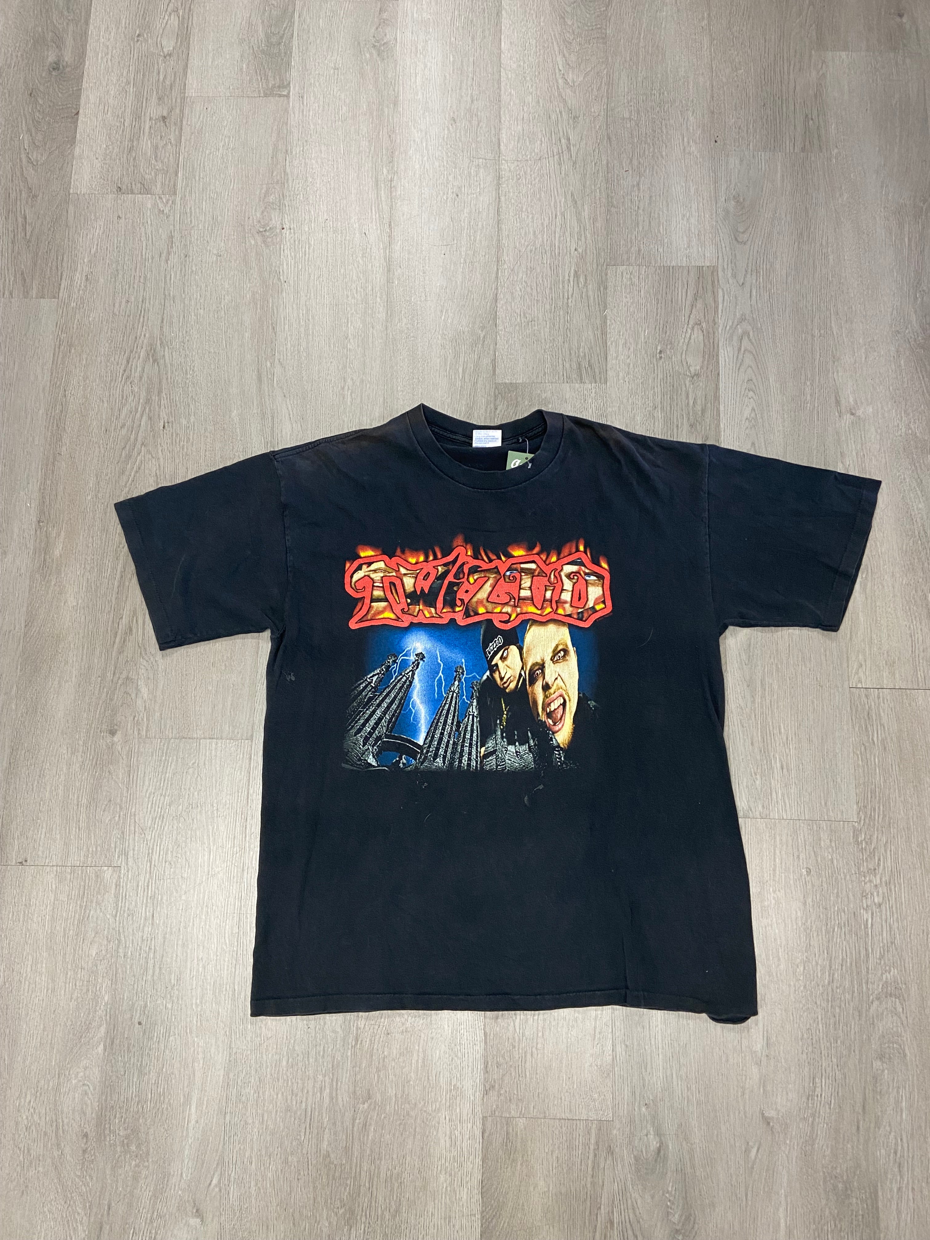 Vintage 2000 TWIZTID Masters Of The Black Magic Insane Clown Posse Band Tee