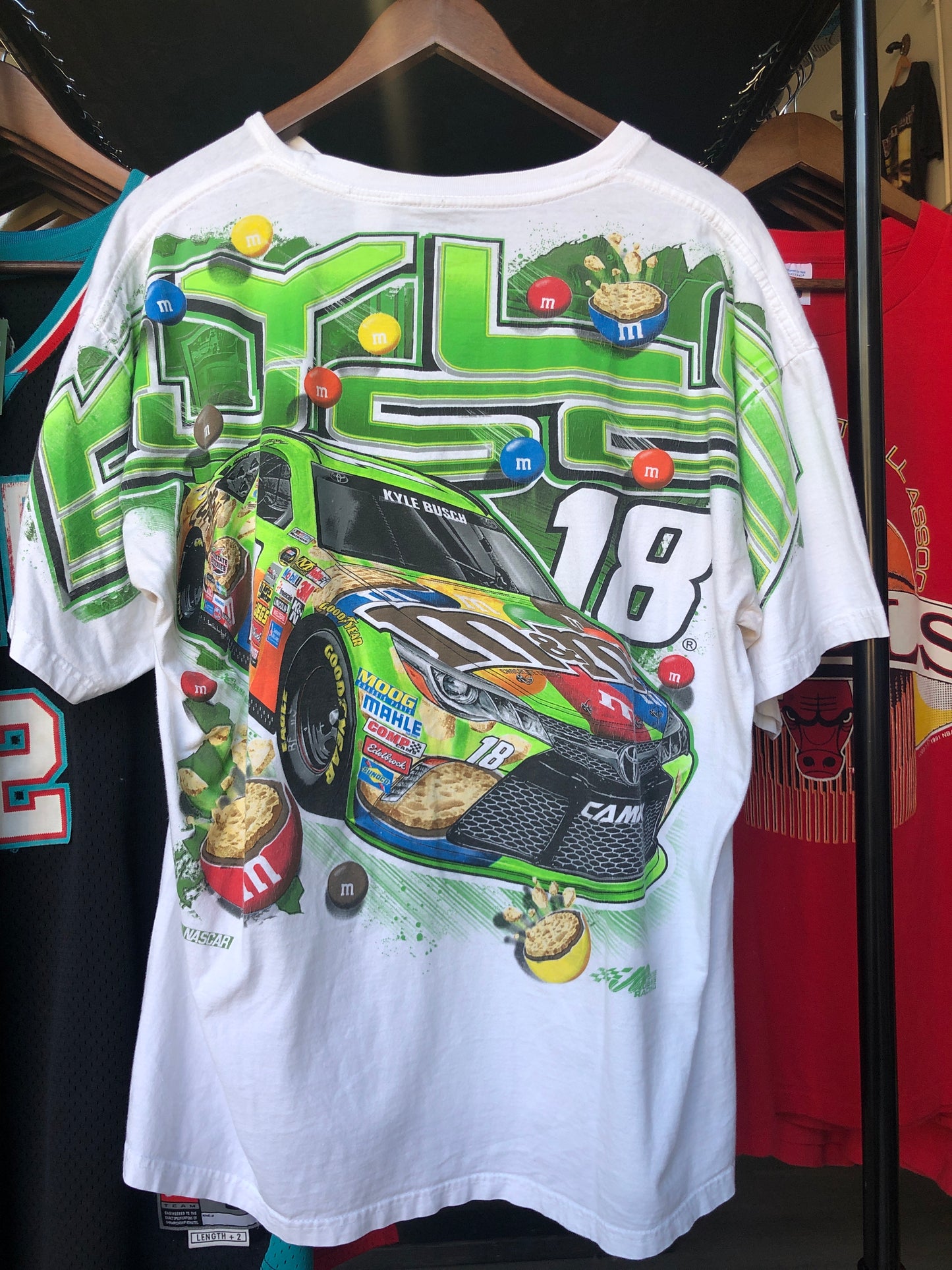 M&M’s Kyle Busch NASCAR Tee