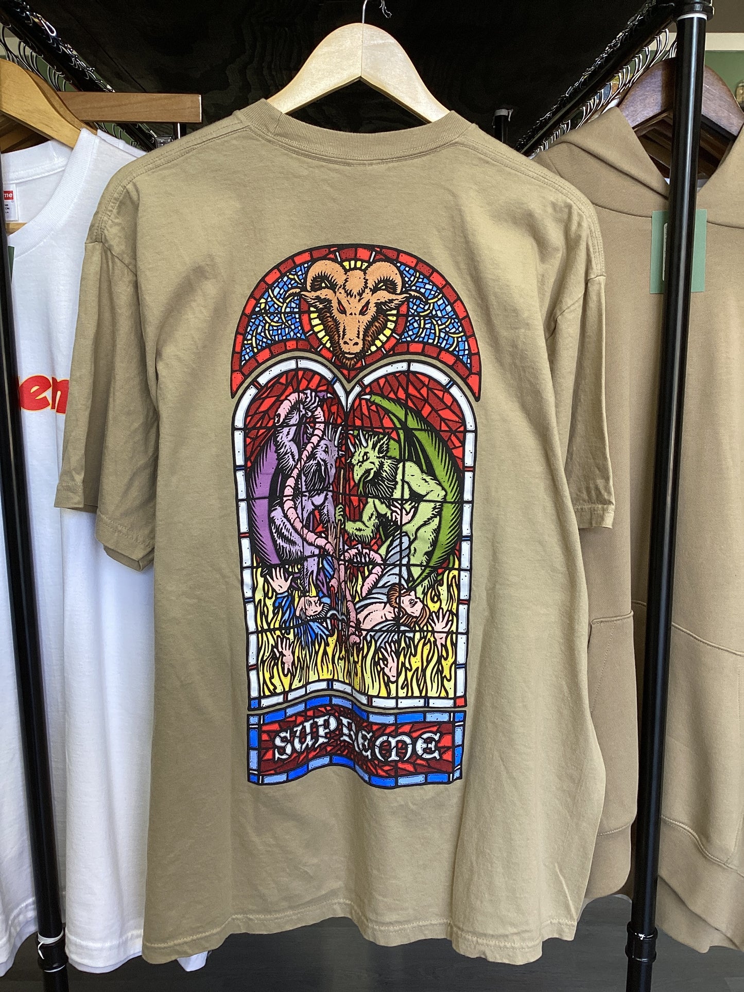 Supreme Worship Khaki Tee