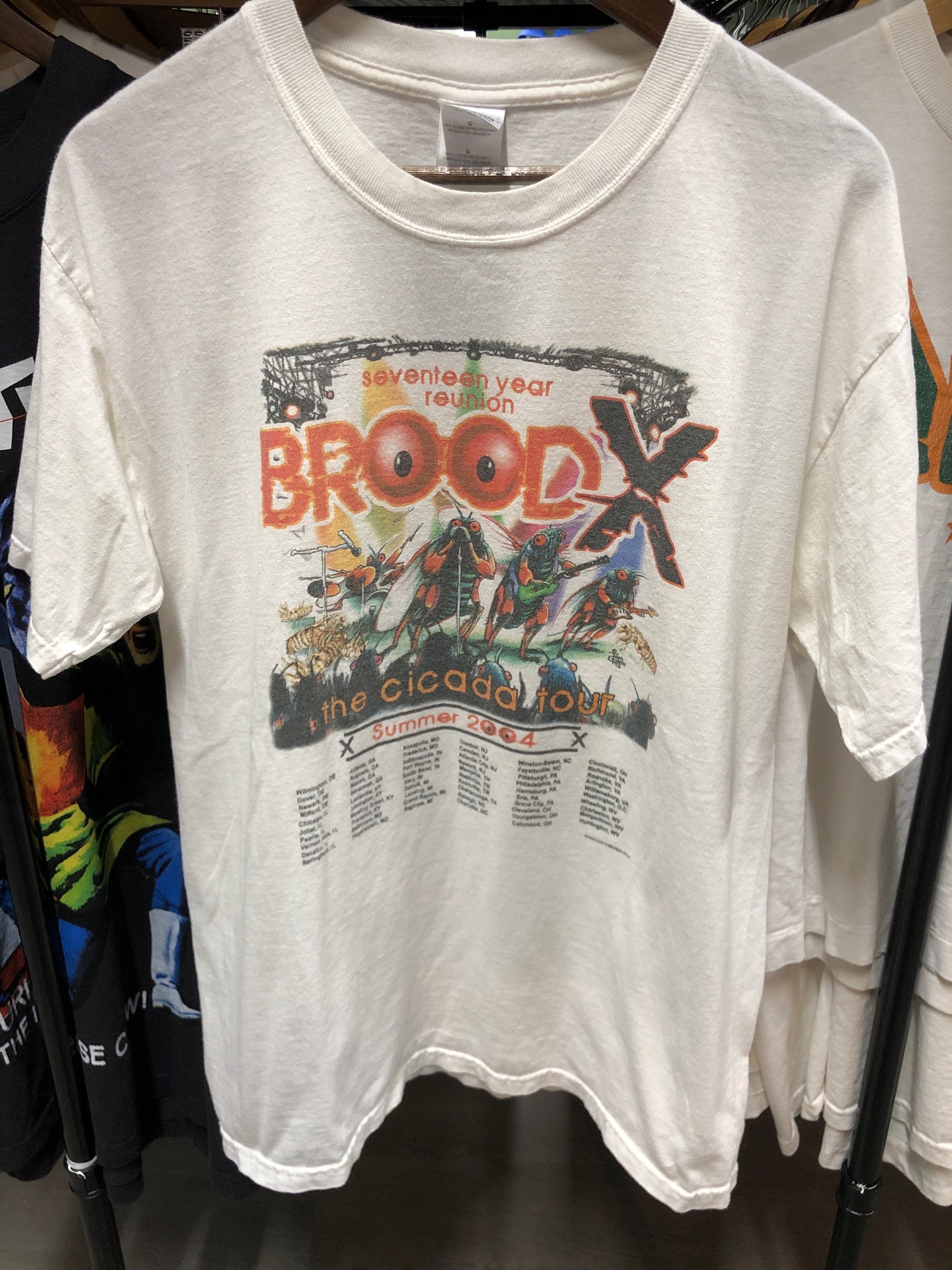 Brood X The Cicada tour Tee