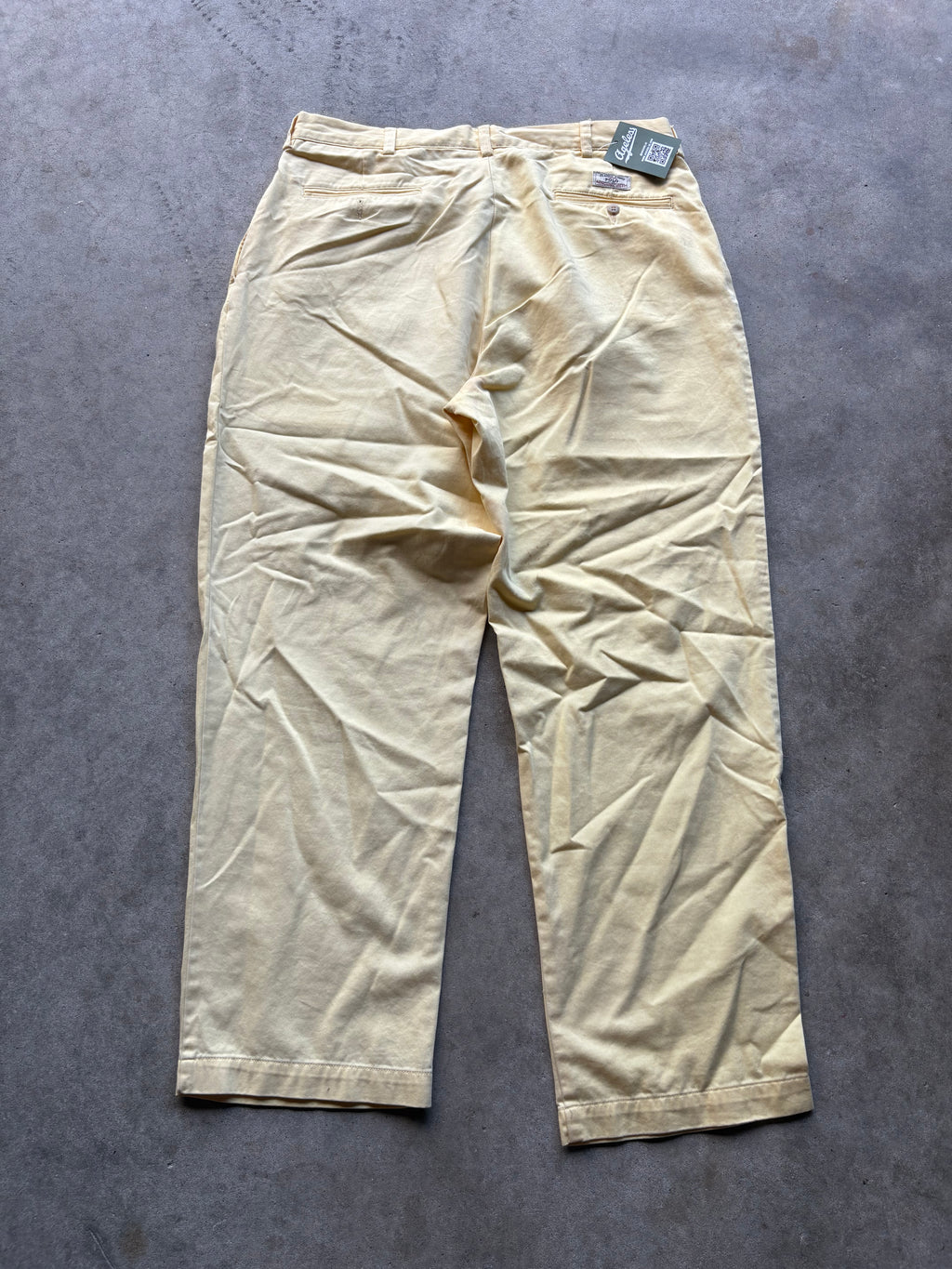 Polo Yellow Dress Pants