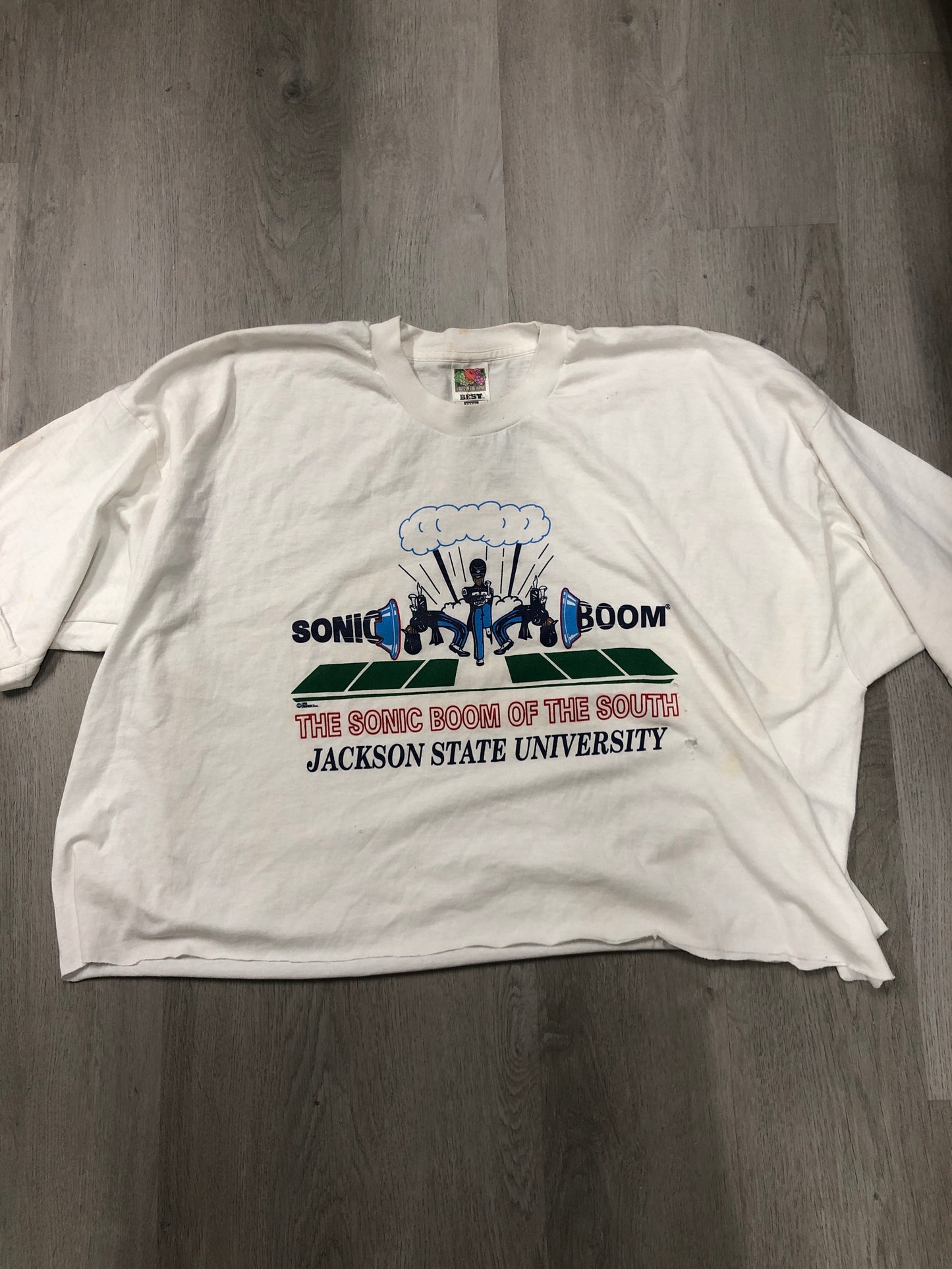 Vintage Jackson State Cropped Shirt