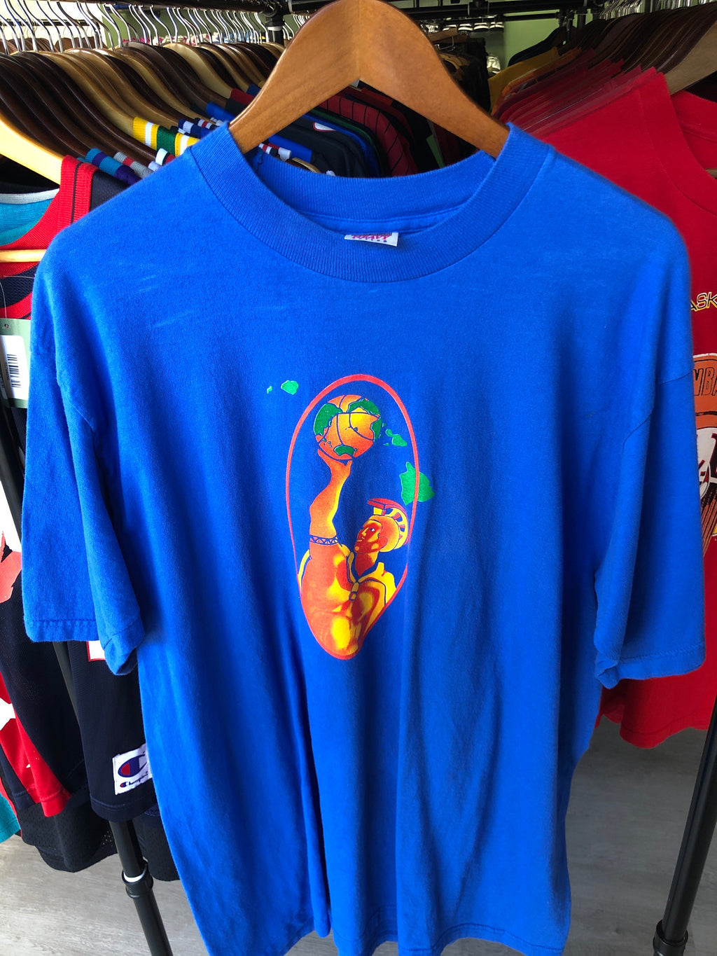 1992 AAU Hawaii Basketball Tee