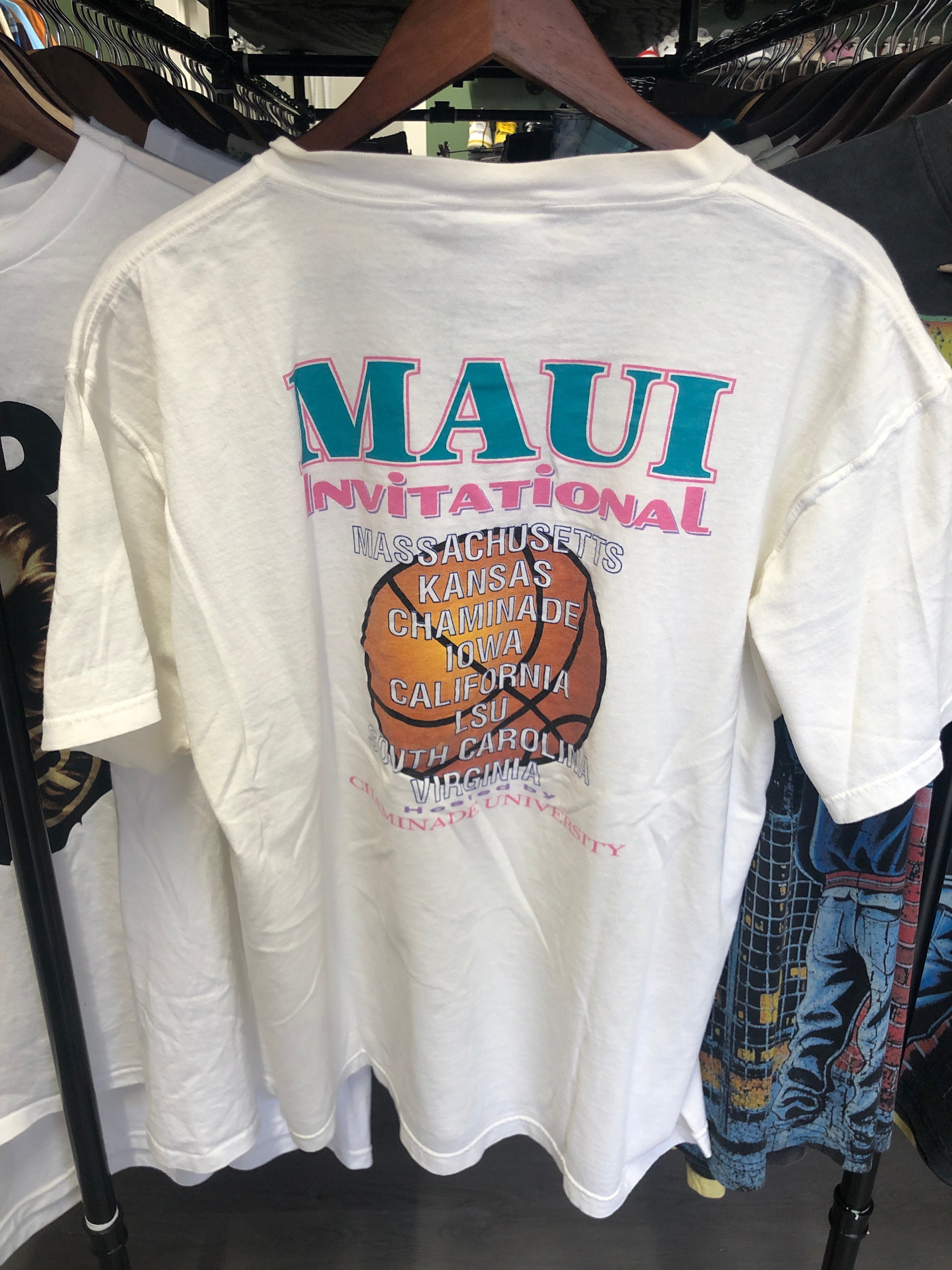 Vintage Maui Basketball Invitational Tee