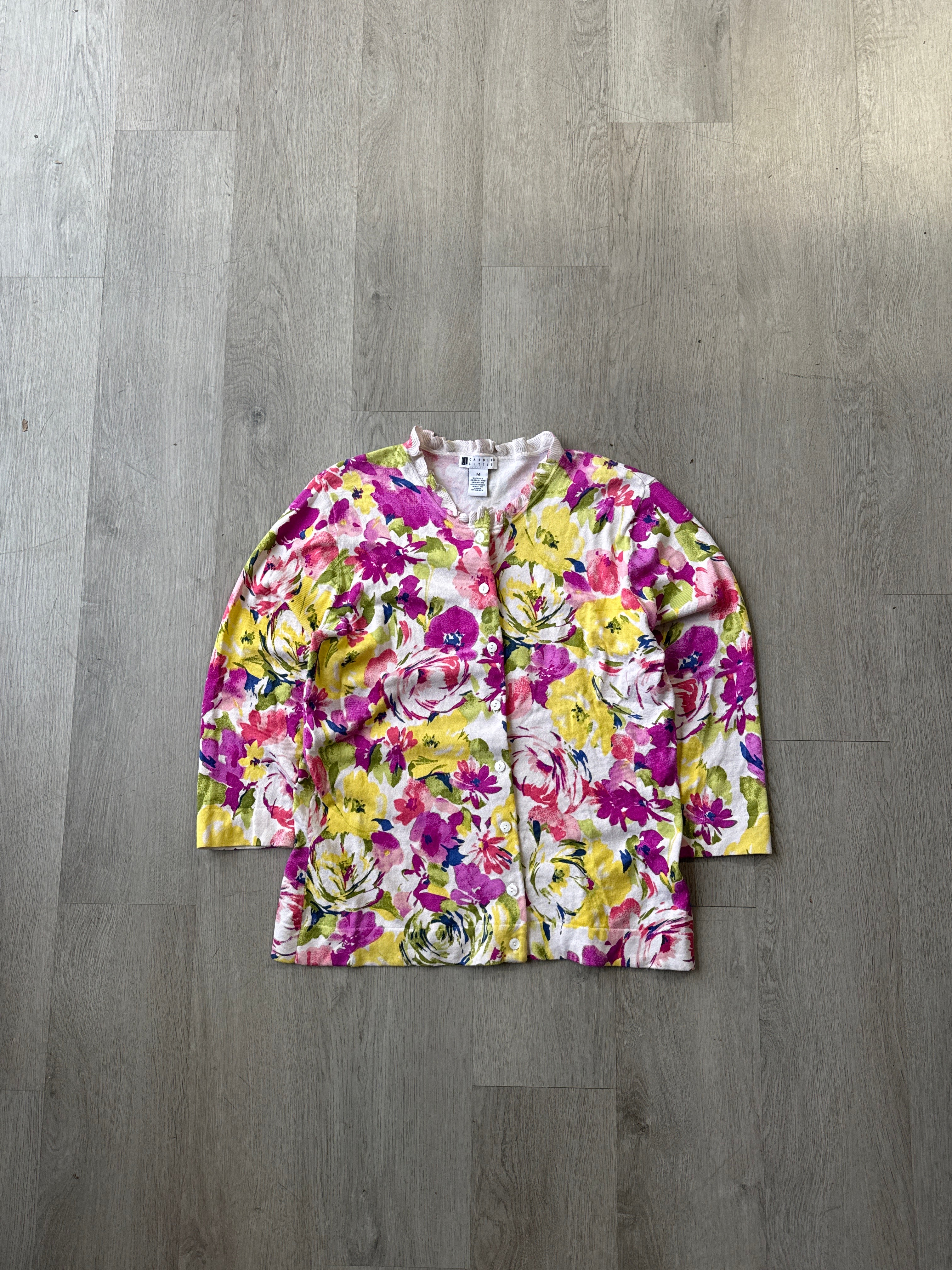 Vintage Women’s Carole’s Little Floral Button Up Blouse