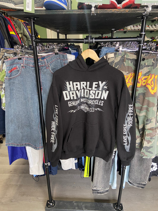 Black Harley Davidson Tampa, FL Hoodie