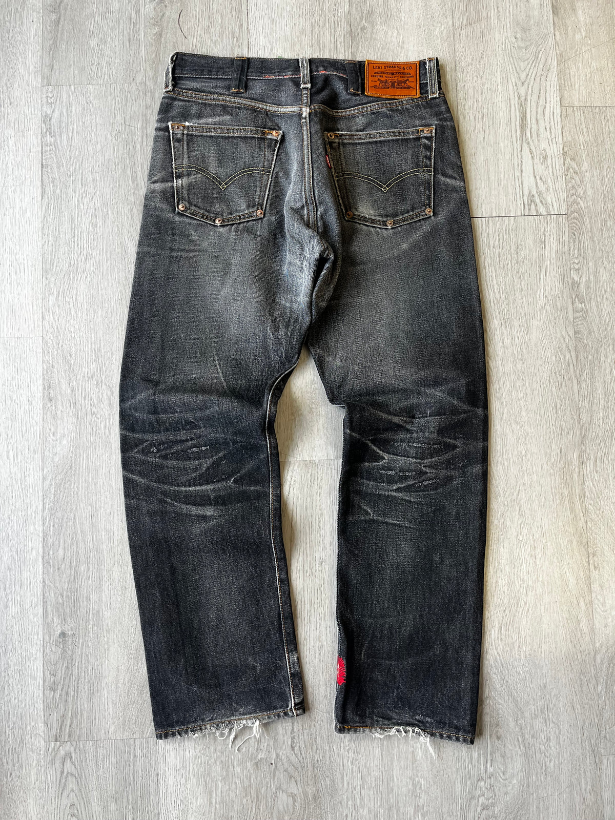 Levi’s 501 Red Stitched Original Fit  Jeans
