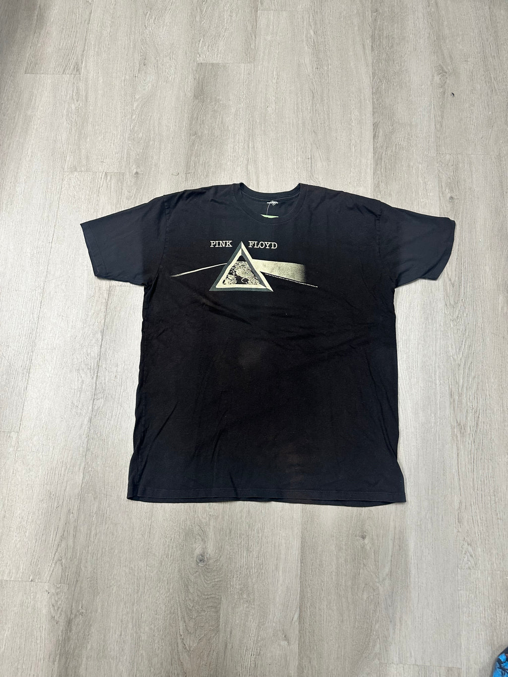 Black Pink Floyd Triangle Prism Tee