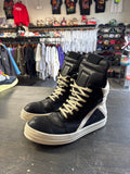 Pre-owned Rick Owen’s Geobasket Black Milk