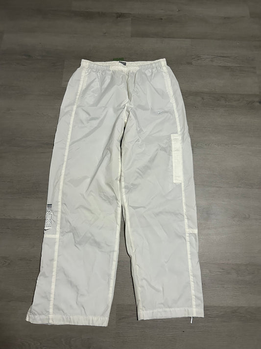 Vintage Nike White Track Reflective Pants