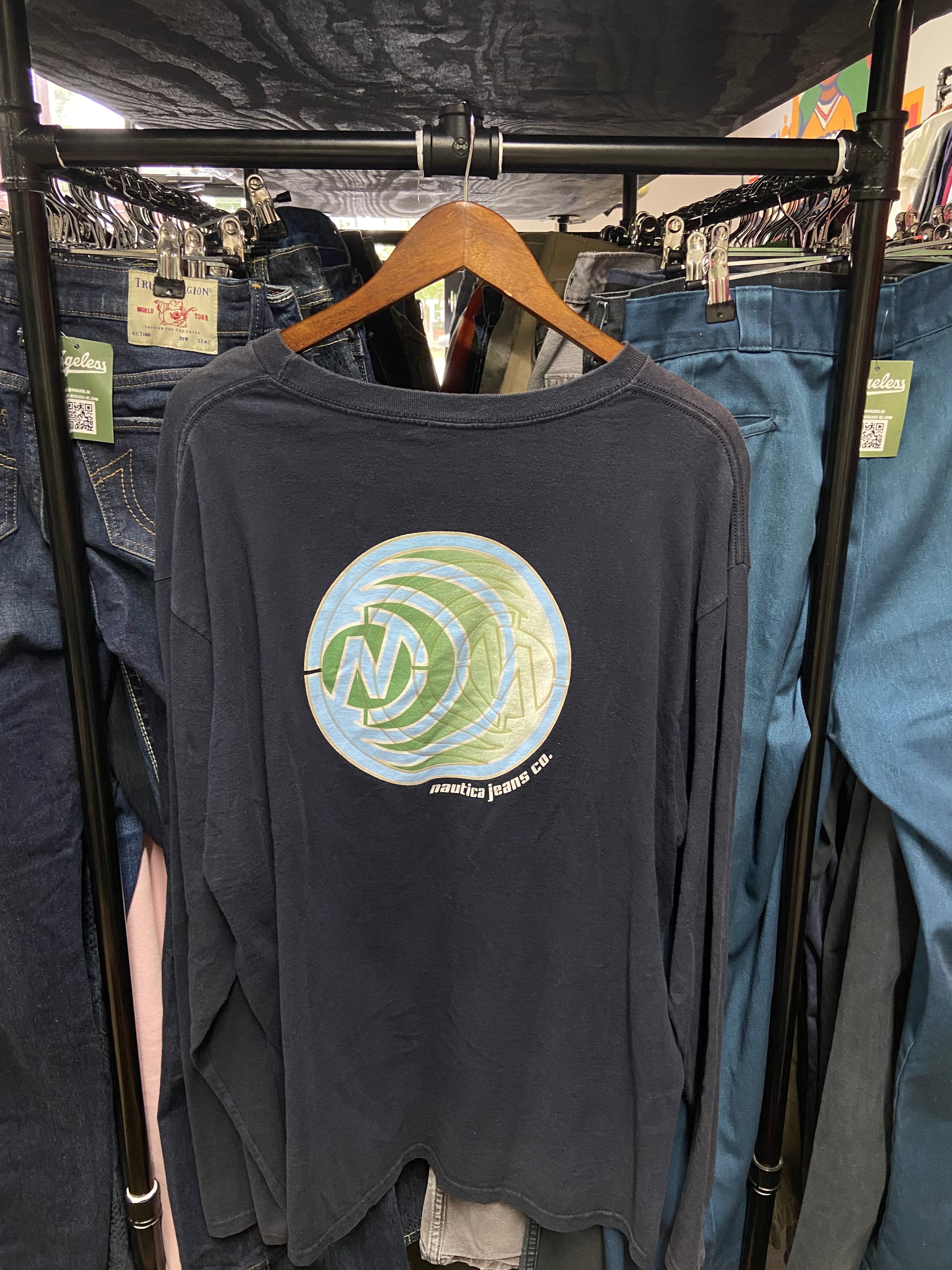 Y2K Nautical Jeans Co. Long-sleeve Tee