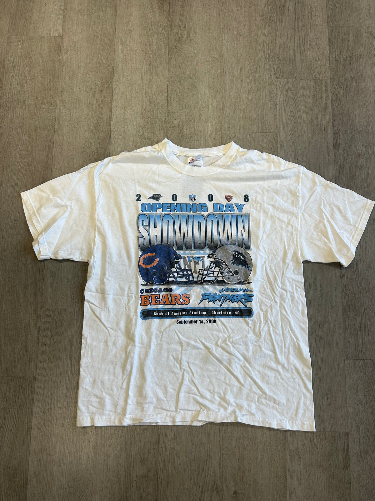 Vintage Panthers 2008 Opening Day Tee