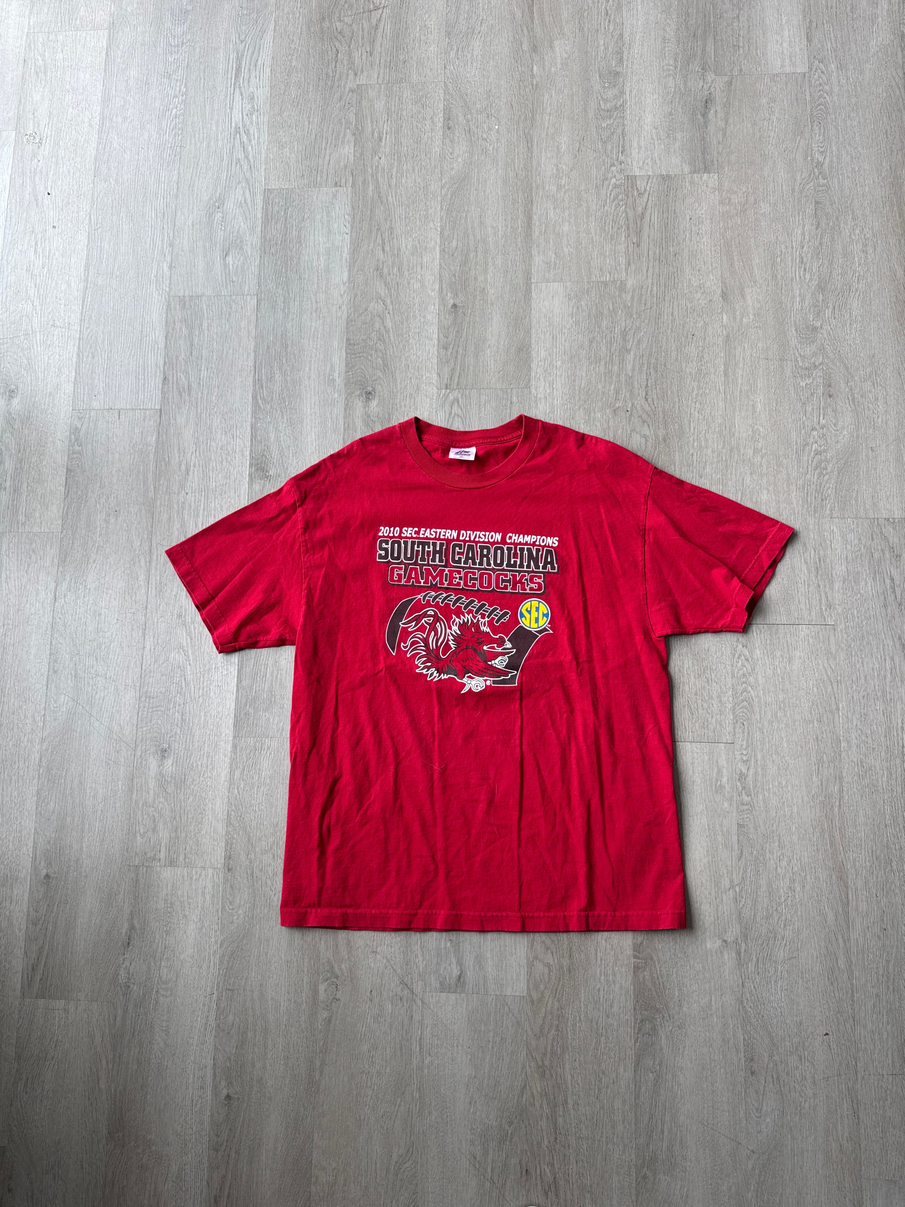 2010 University Of South Carolina Gamecocks Eastern Division Champions Tee