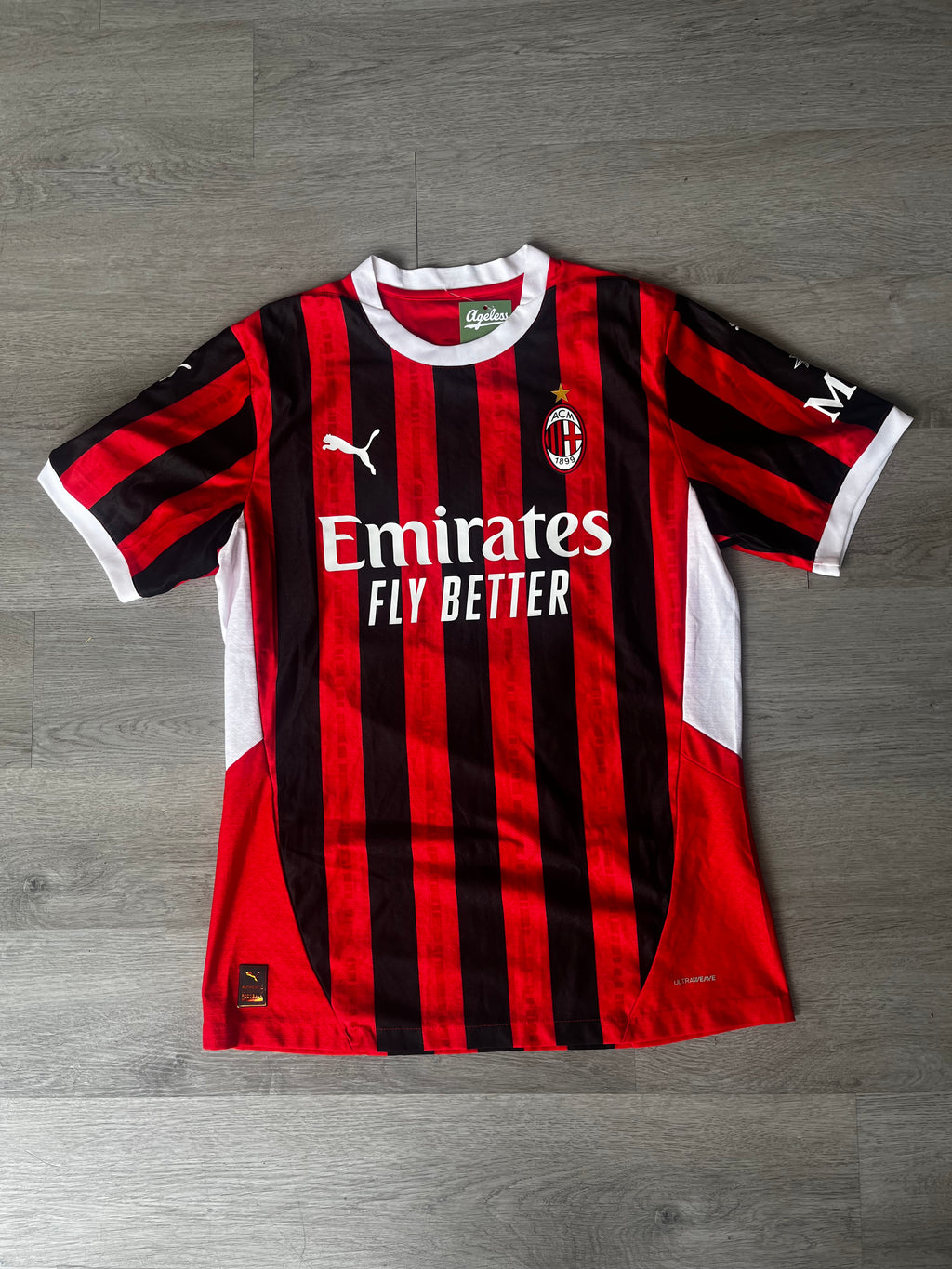 Puma Men's Rafa Leao AC Milan Home Jersey for the 2024/25