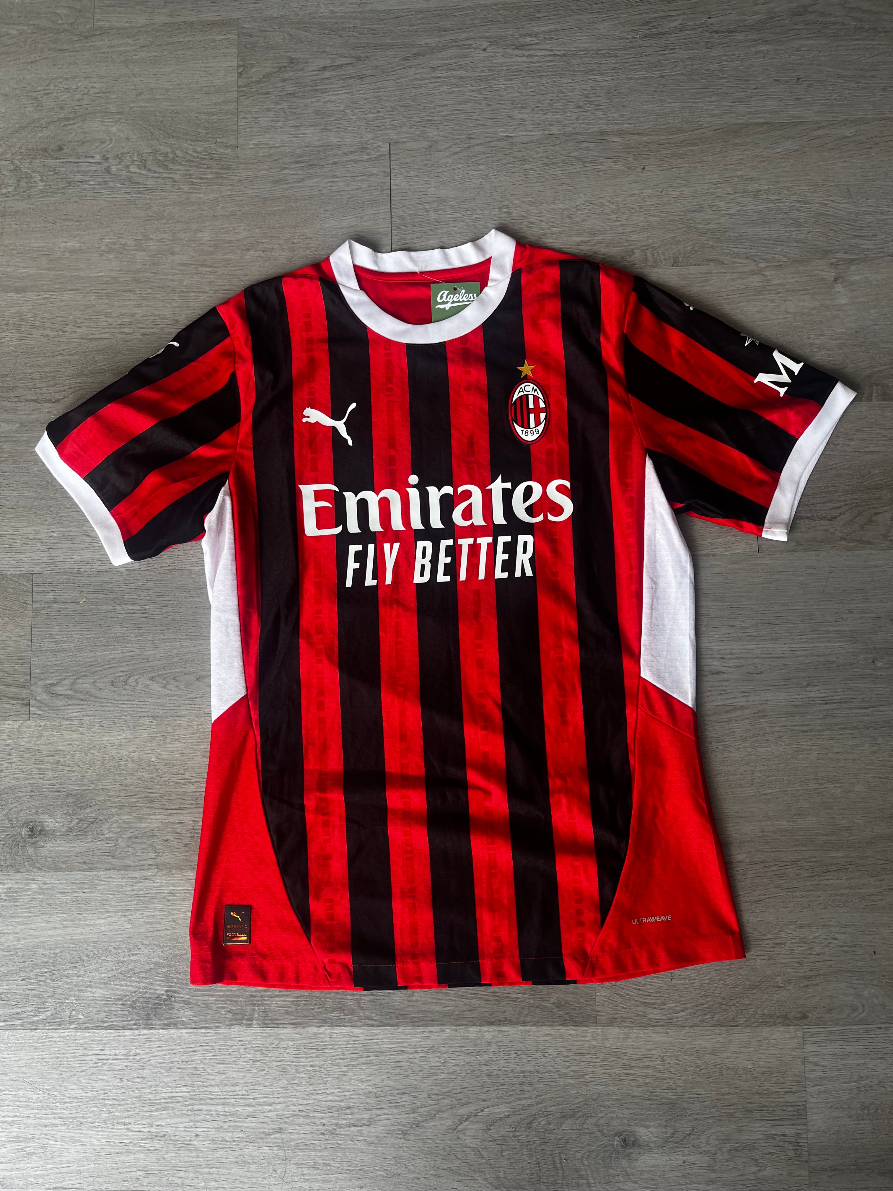 Puma Men's Rafa Leao AC Milan Home Jersey for the 2024/25