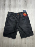 Coogi Black Denim Jorts