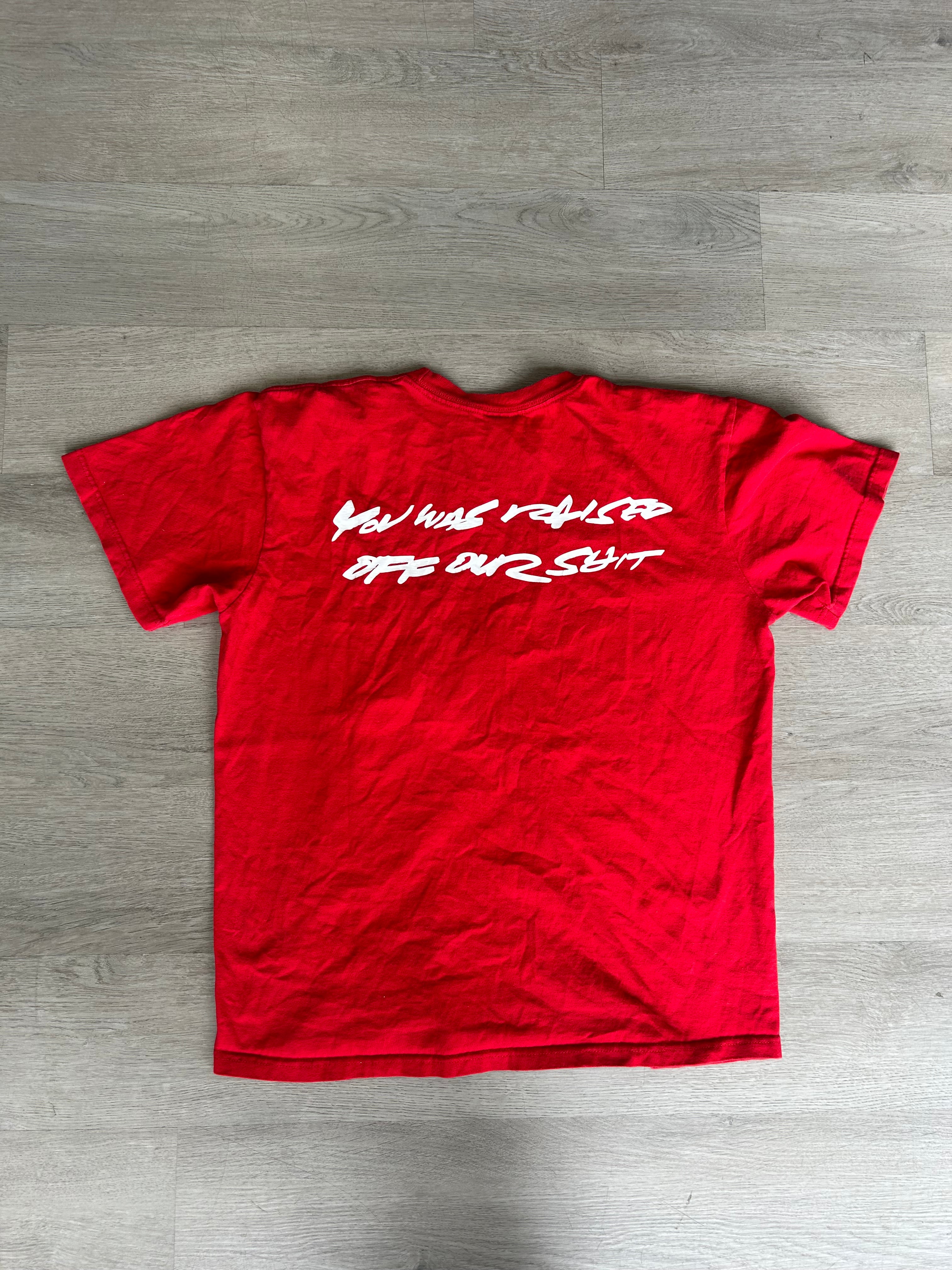 Supreme Futura Box Logo Tee in Red SS 2024