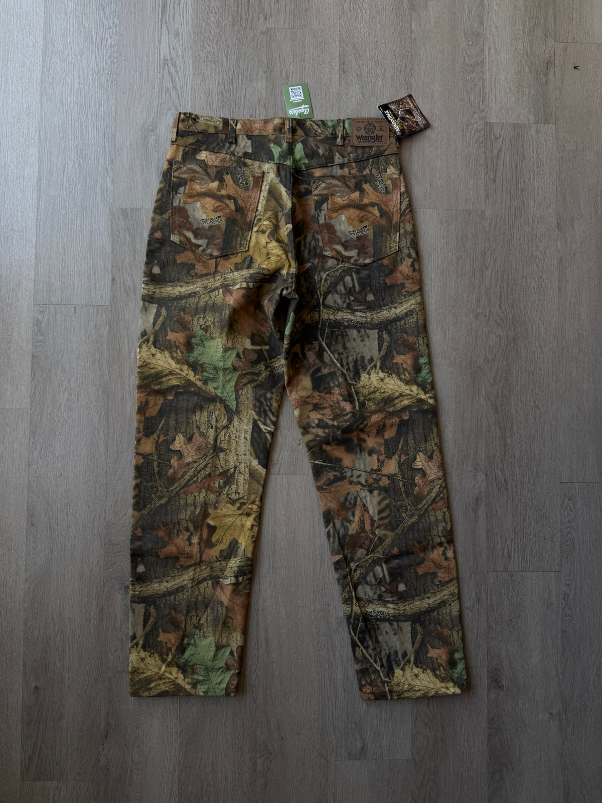 Vintage Wrangler Camo Pants