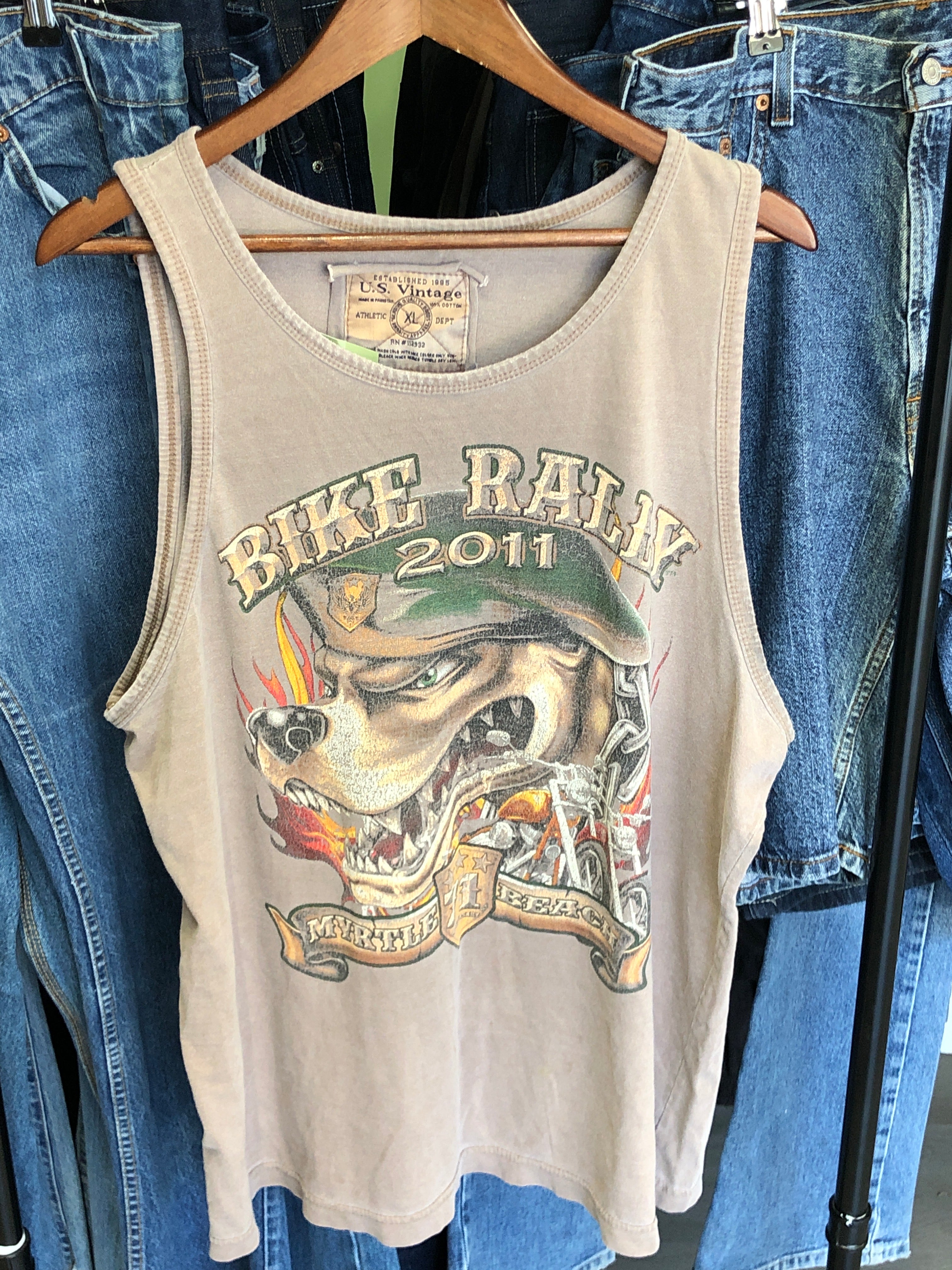 2011 Myrtle Beach Bike Rally Tank Top