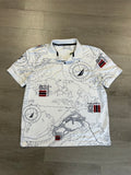 Nautica World Map Polo