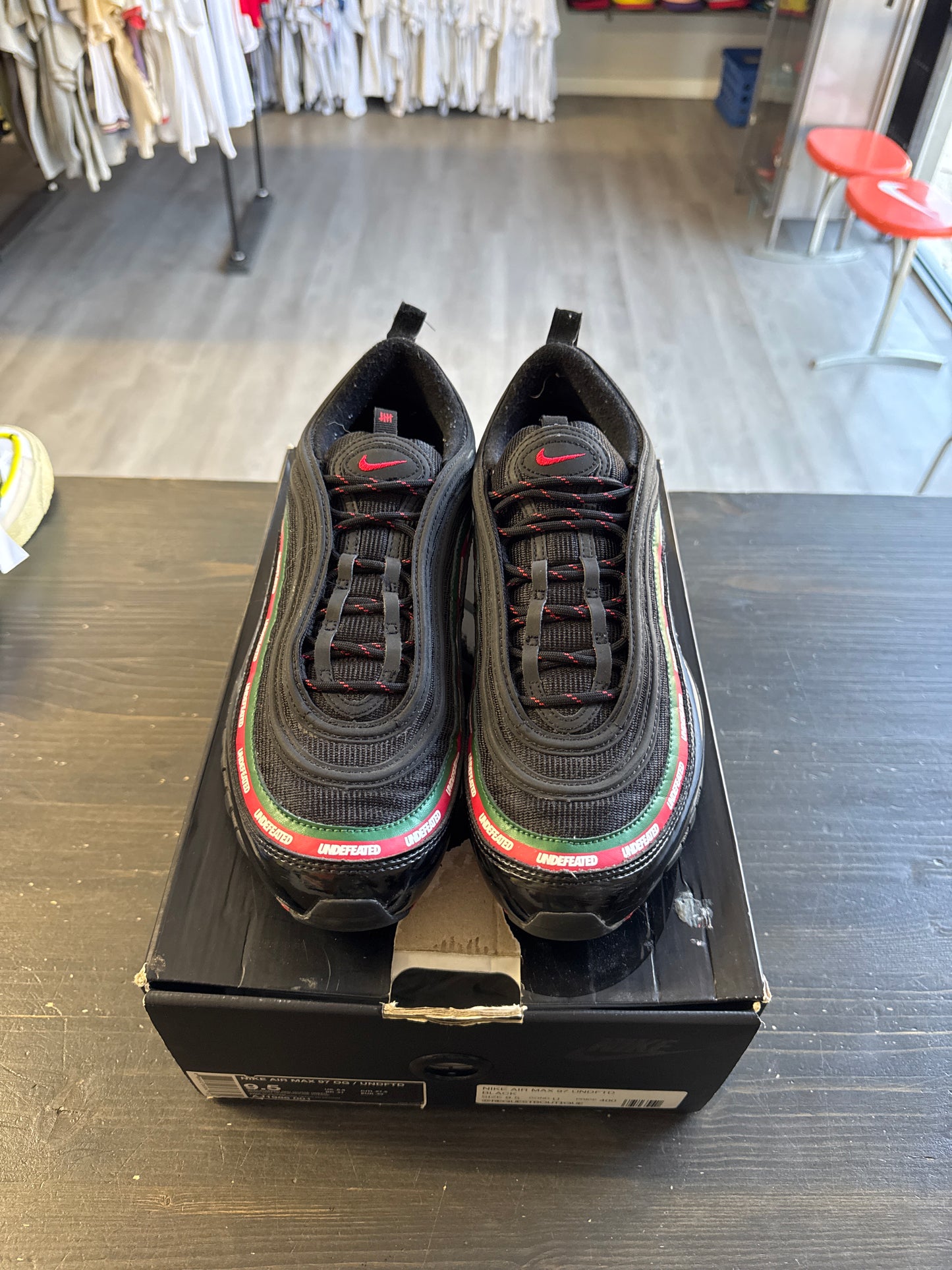 Pre-owned Nike Air Max 97 Undefeated Black